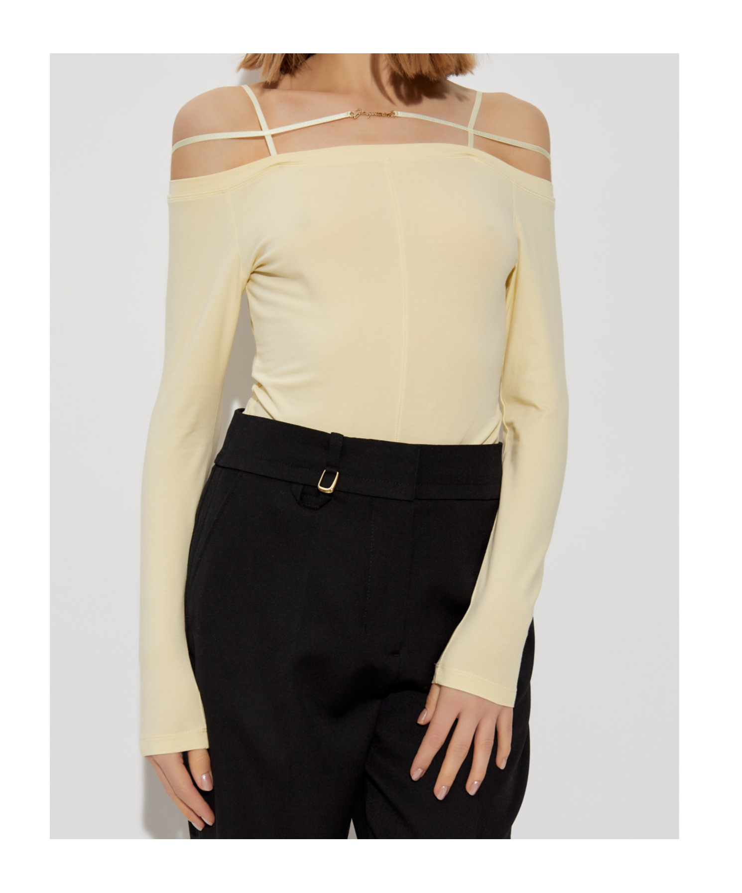 Jacquemus Le T-shirt Sierra In Nude