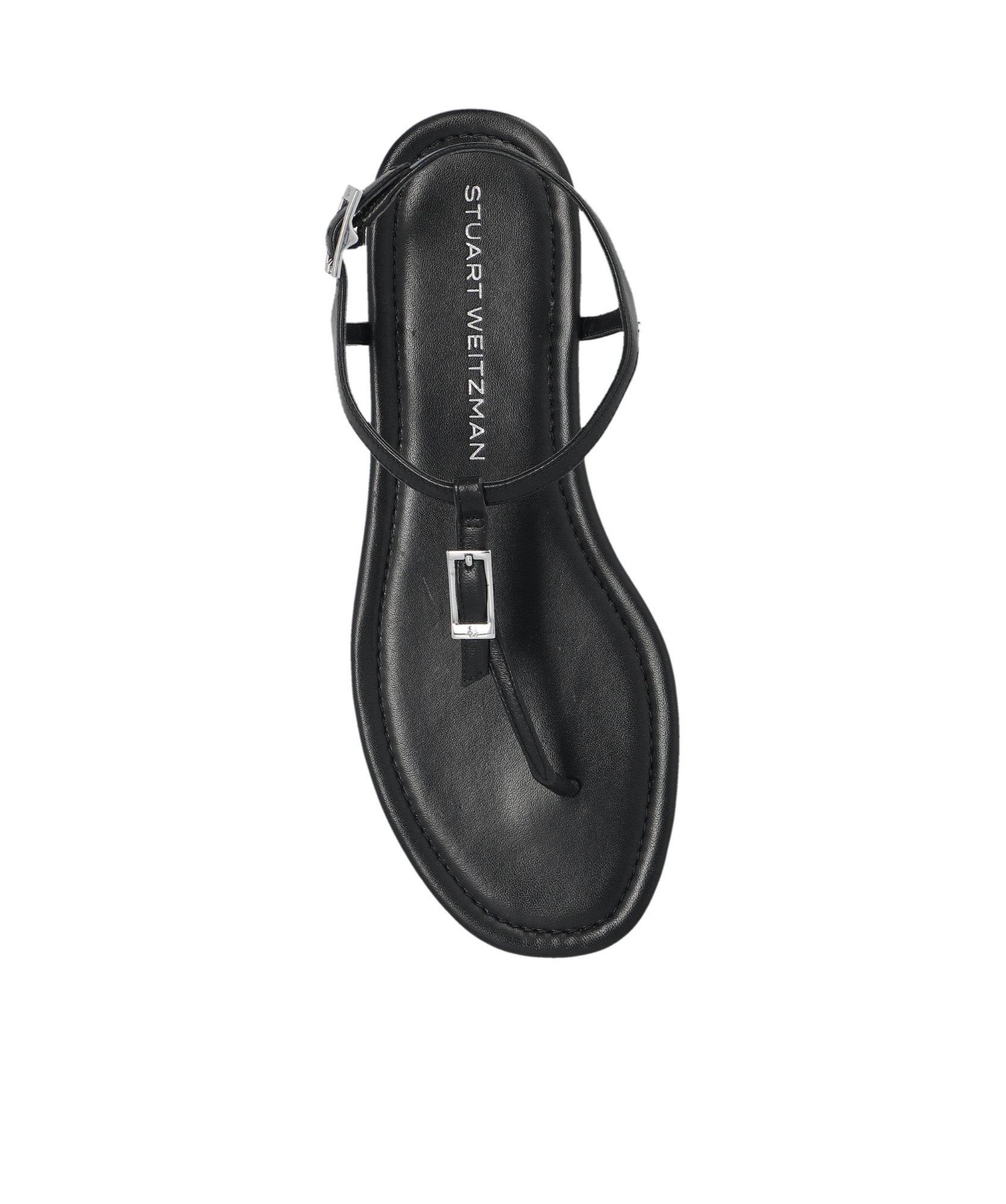 Stuart Weitzman Georgie Sandals In Black