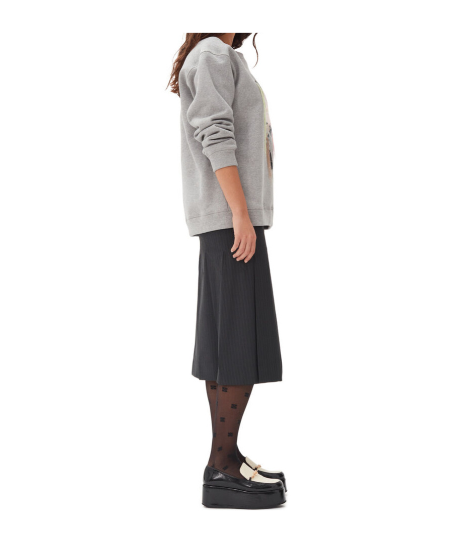 Ganni Sweaters In Gray
