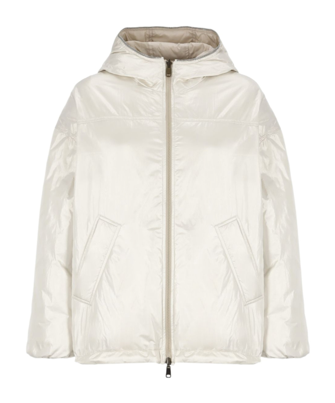 Brunello Cucinelli Revers Quilt In White
