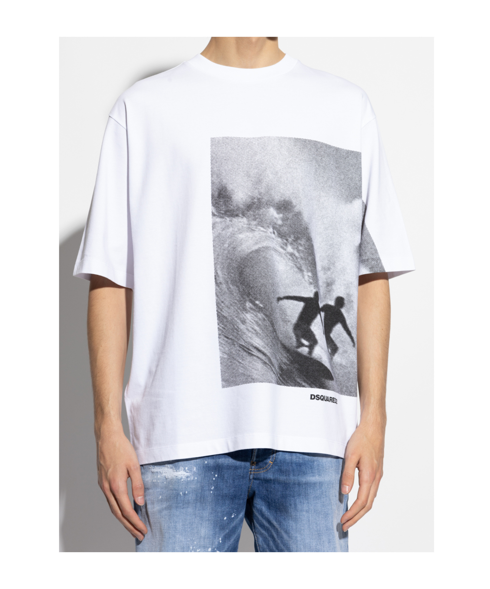 Dsquared2 Short-sleeved T-shirt In White