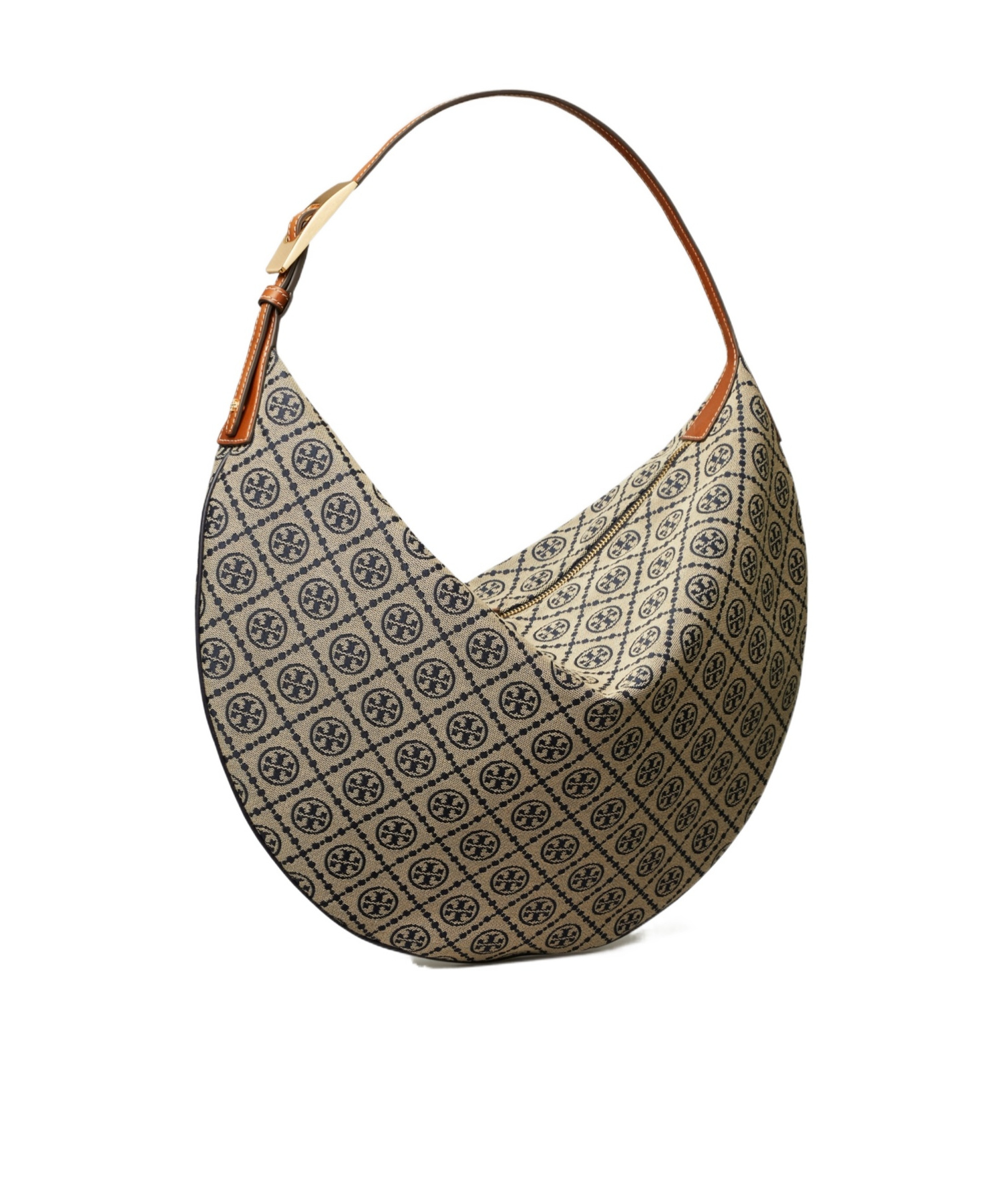 Shop Tory Burch T Monogram Crescent Bag