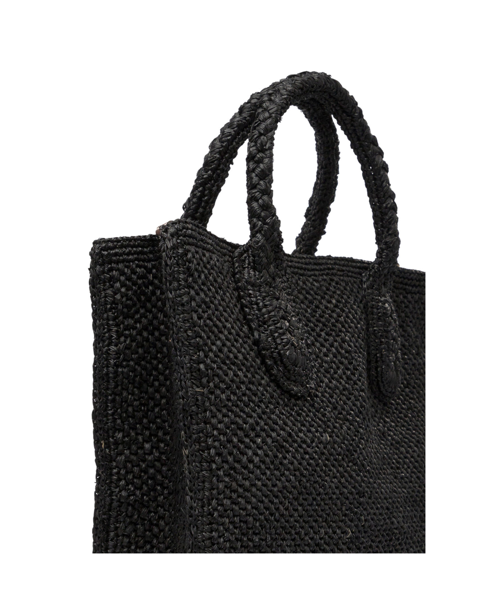 Ibeliv Double Handle Shoulder Bag In Black