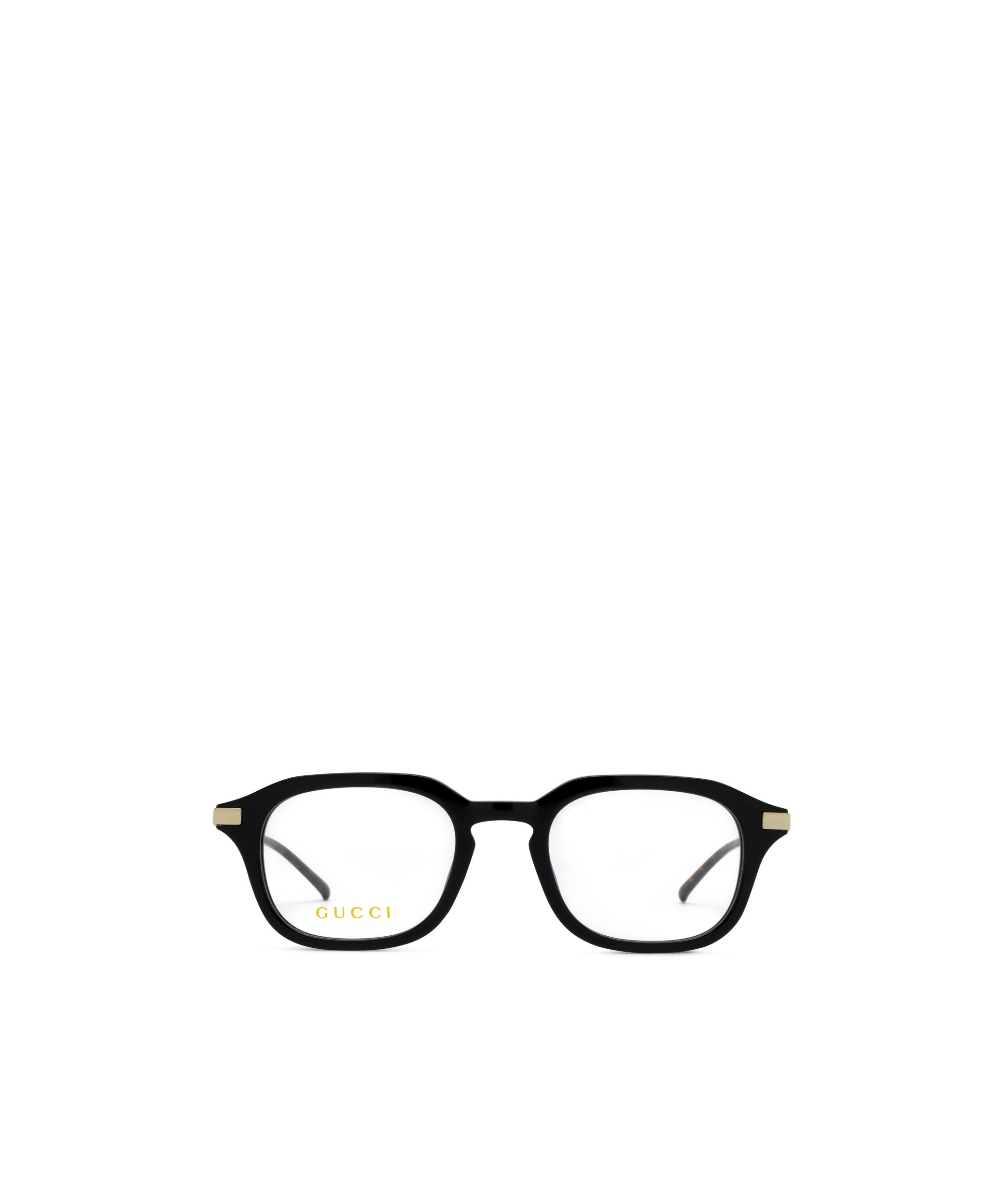 Gucci Eyewear Square Frame Glasses In Black
