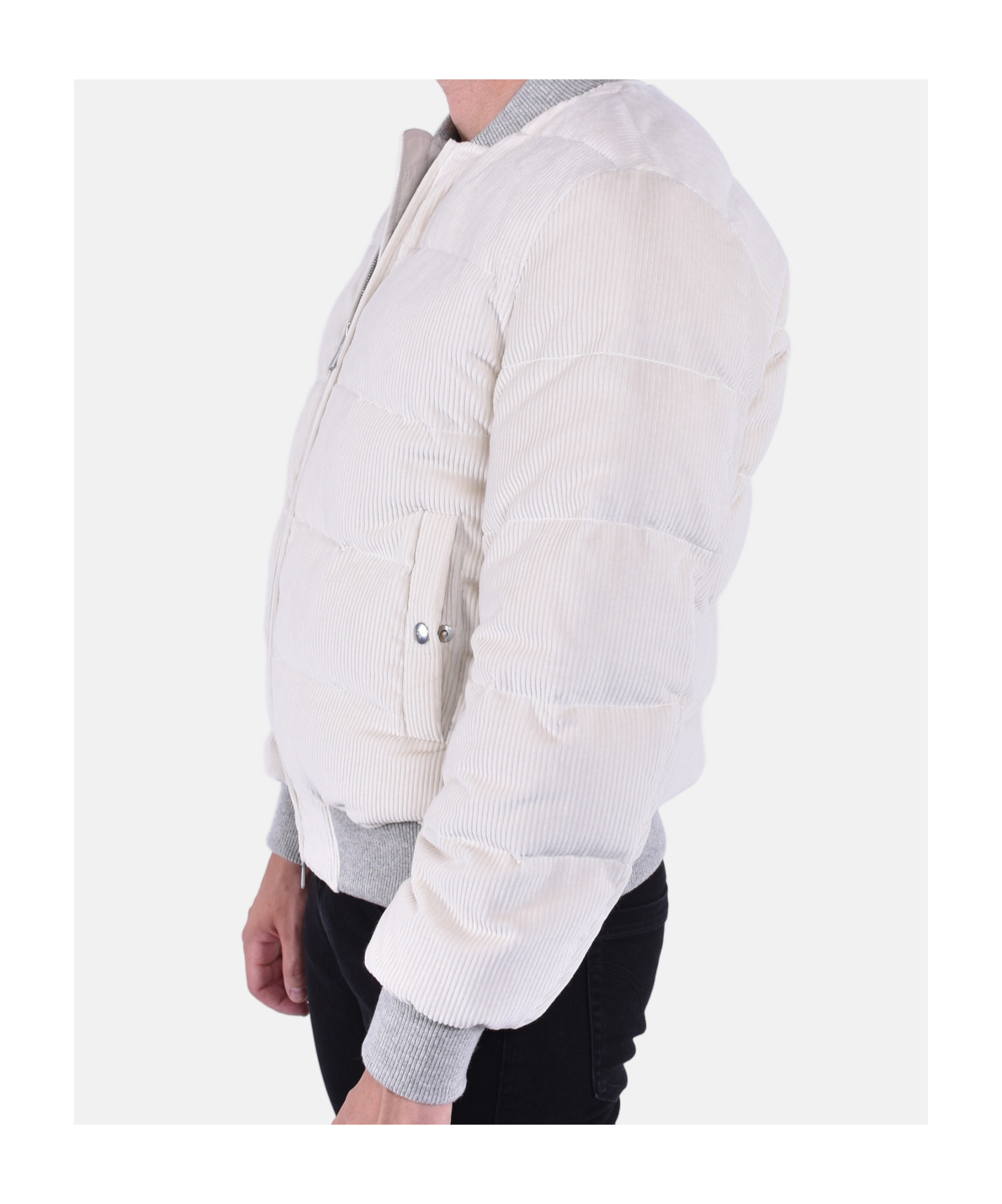 Eleventy Bomber Jacket In Neutral