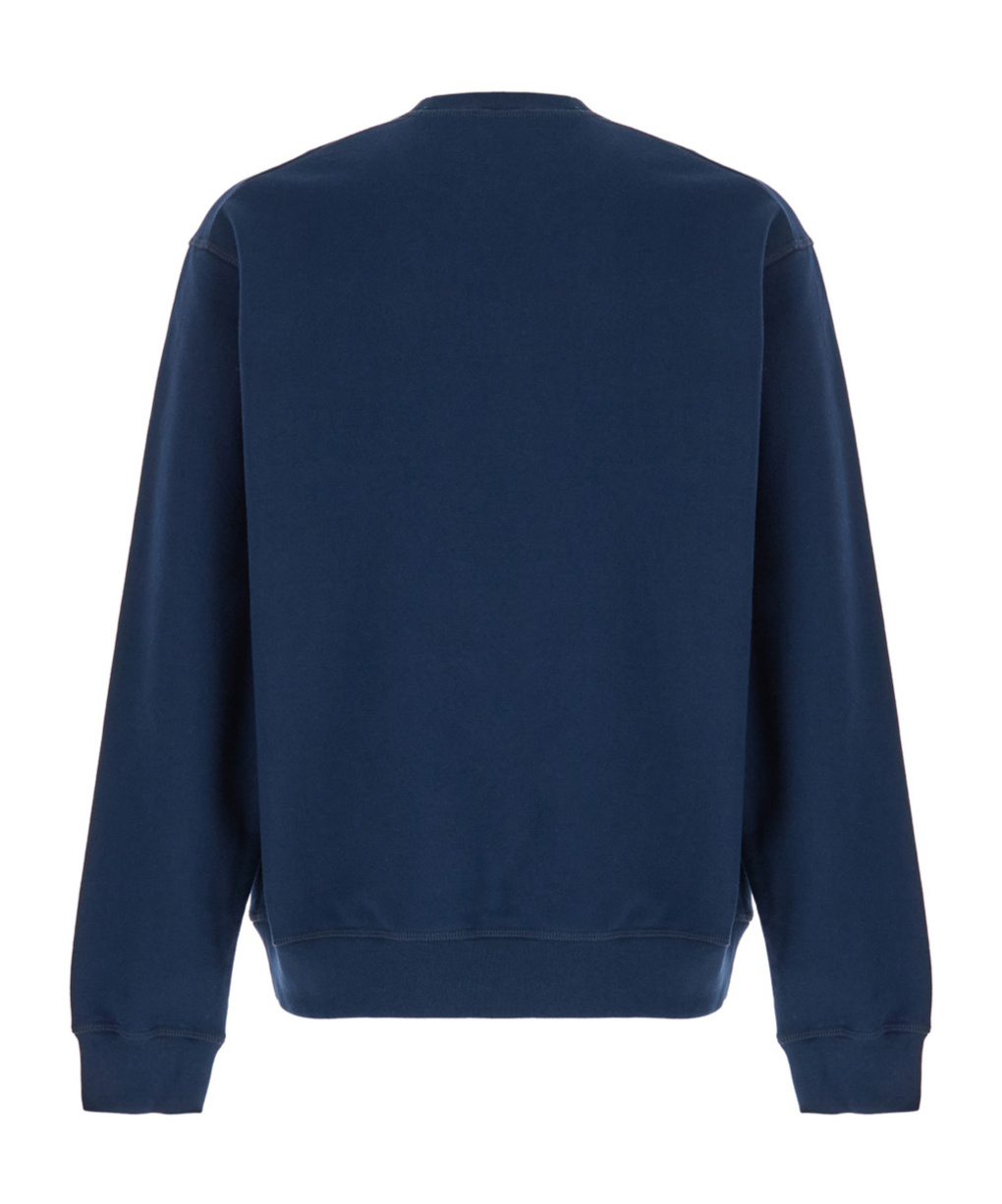 DSQUARED2 LOGO-PRINT COTTON SWEATSHIRT