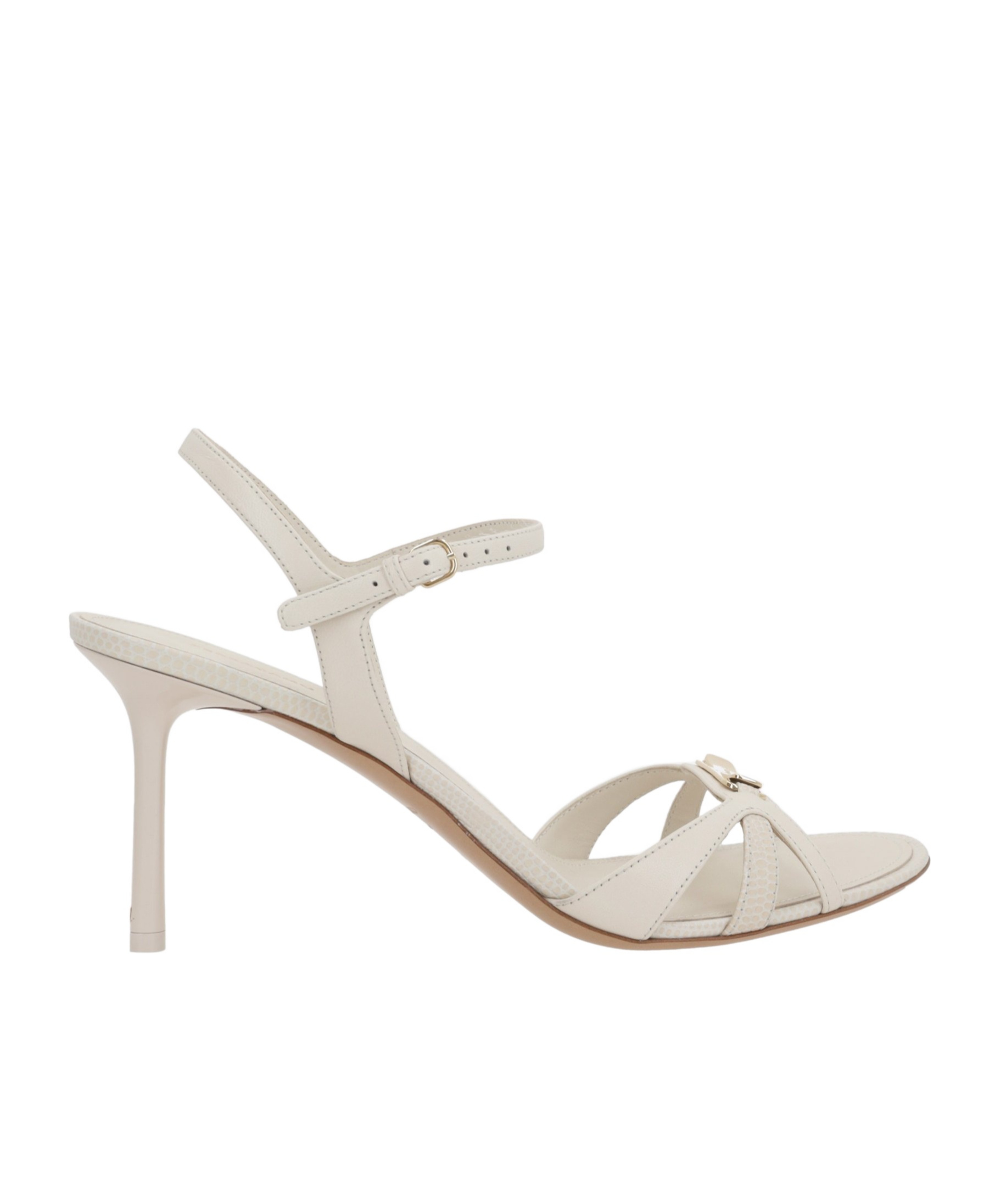 Ferragamo Dasy High-heeled Sandals In Nude