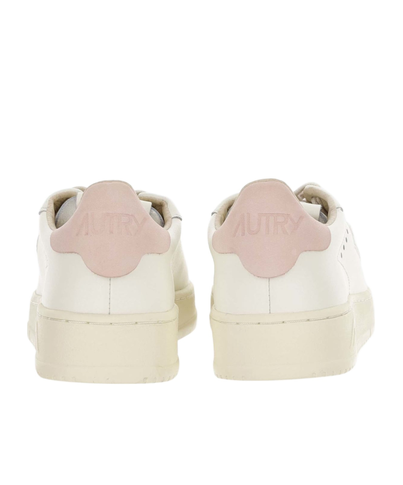 Autry Dallas Leather Sneakers In White