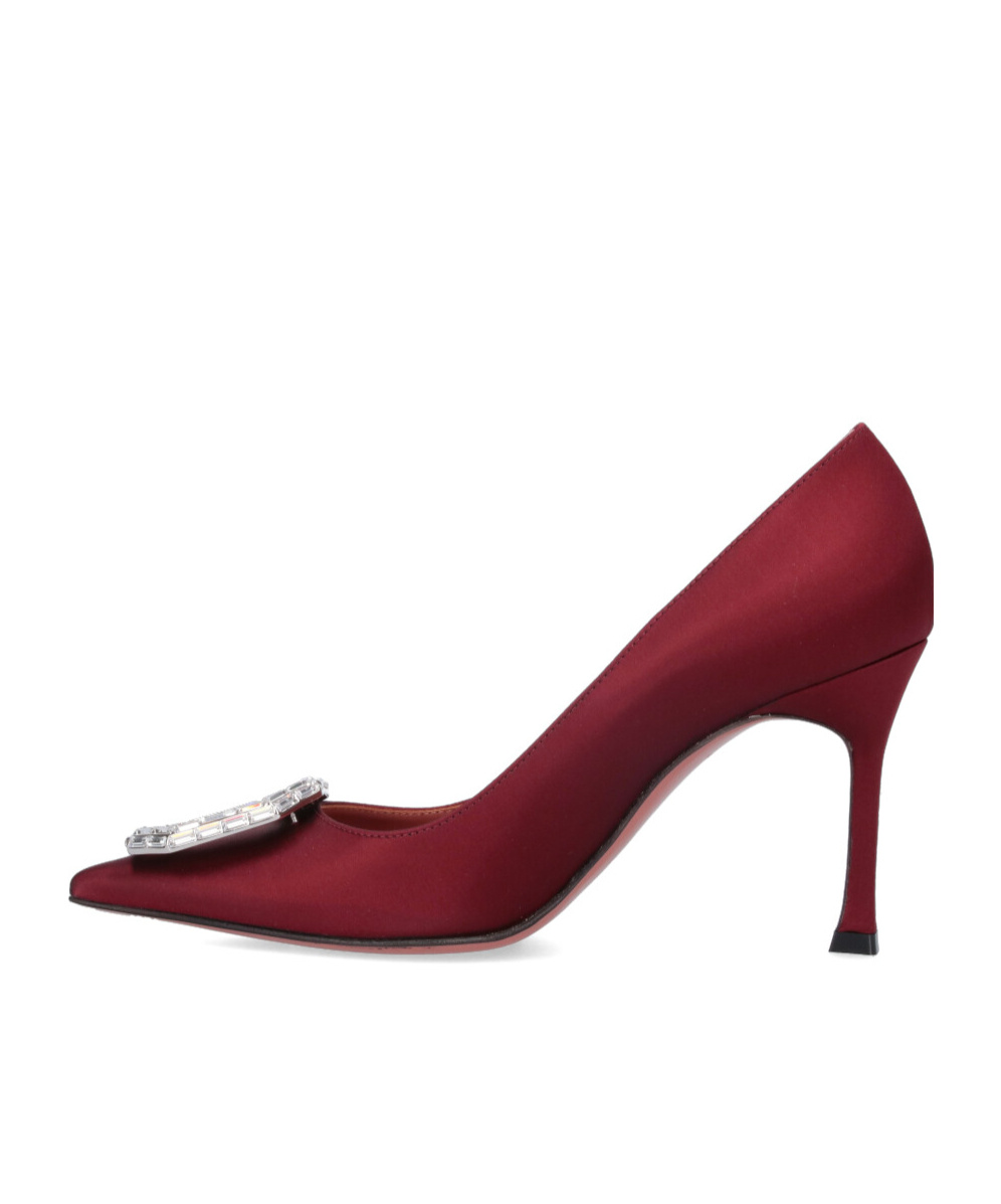 Amina Muaddi 'camelia 90' Pumps In Red
