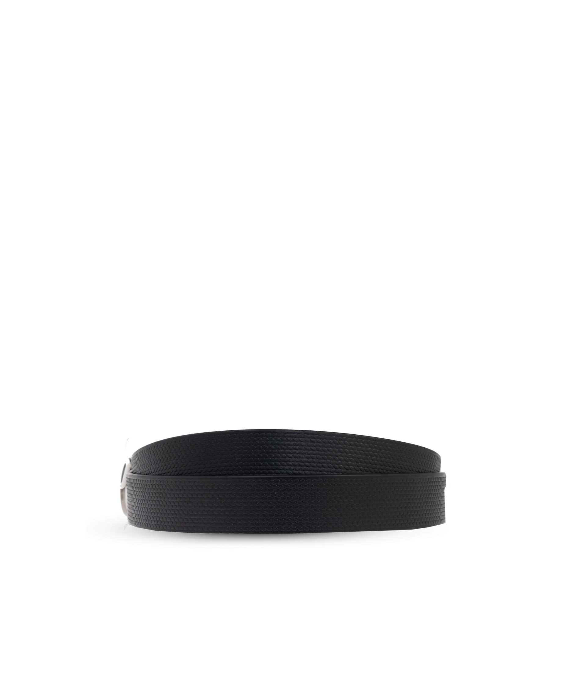 Giorgio Armani Double-sided Belt In Black