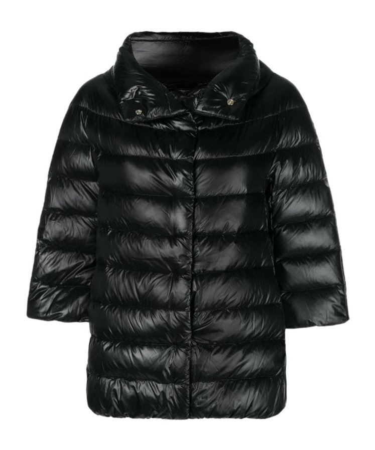 Herno Aminta Short Down Jacket In Black