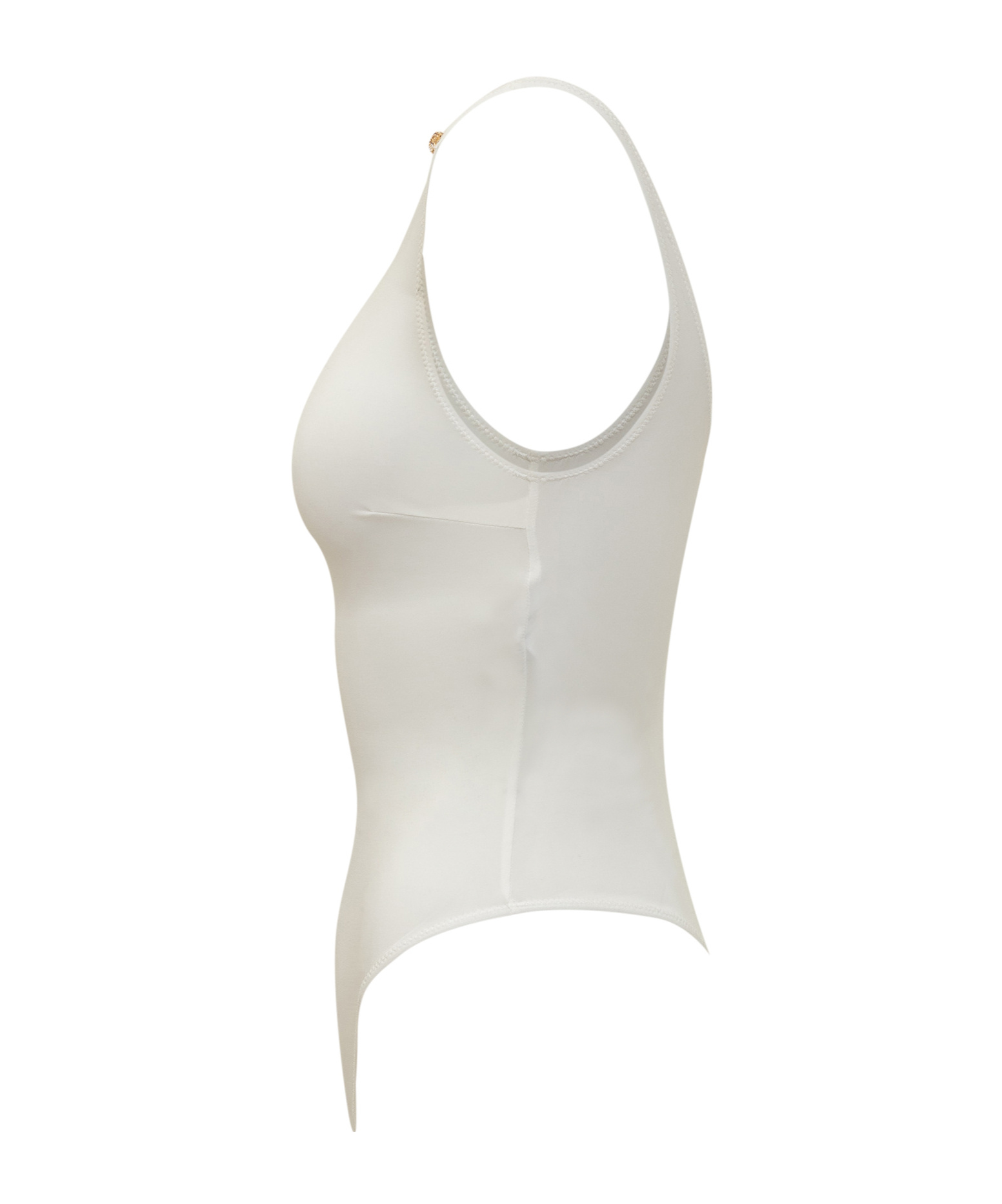 Elisabetta Franchi Bodysuit In Jersey Fabric With Jewel Details