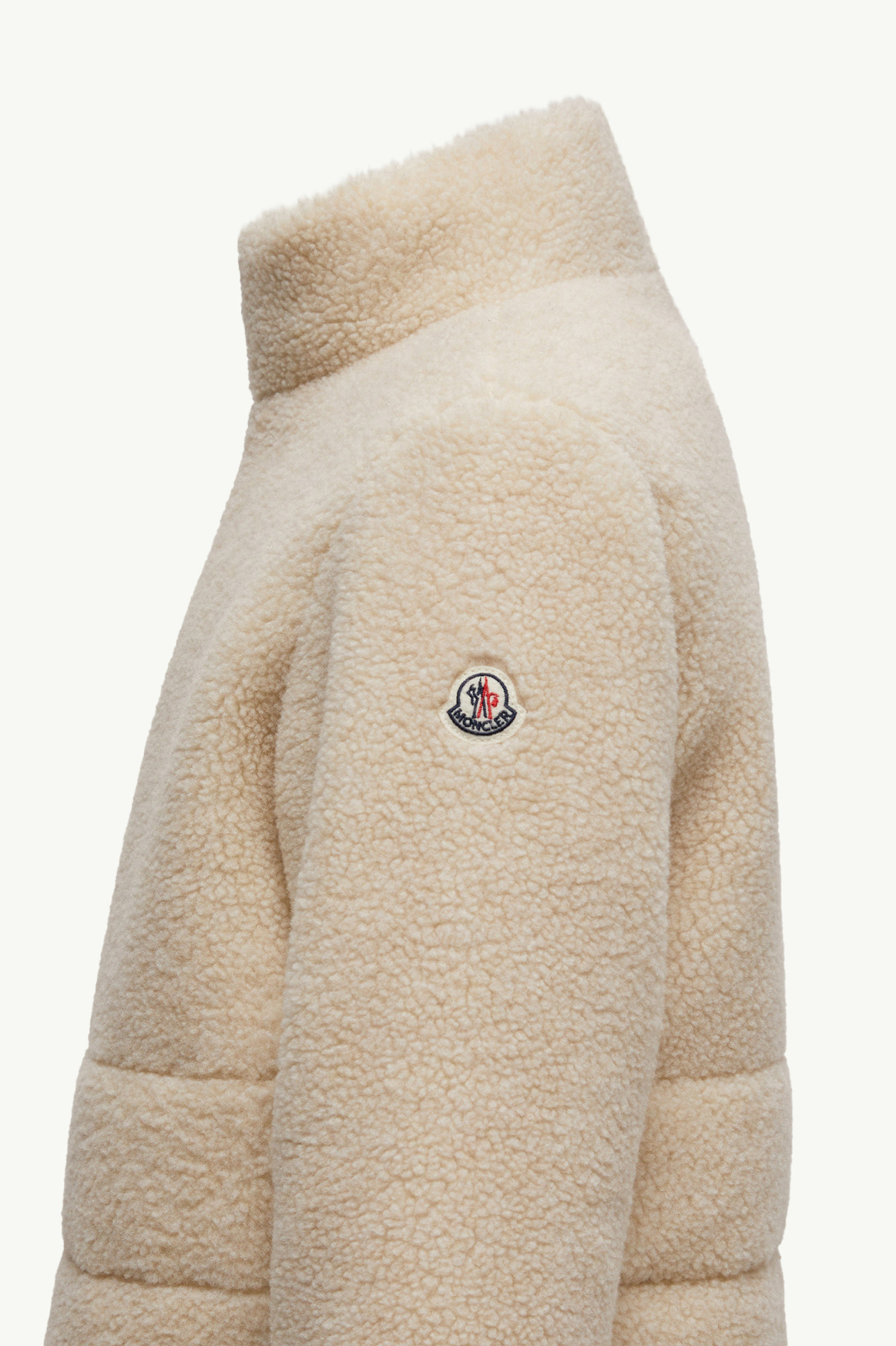 Moncler Zip-up Bomber Jacket In Neutral