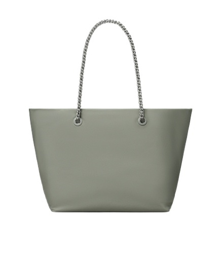 Tory Burch Chain Tote Bag In Gray
