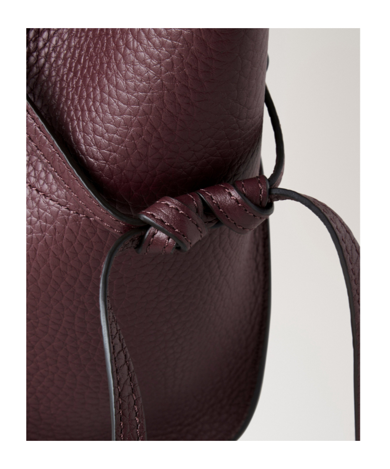 Mulberry 'small Bayswater' Bordeaux Shoulder Bag With Laminated Logo In Burgundy