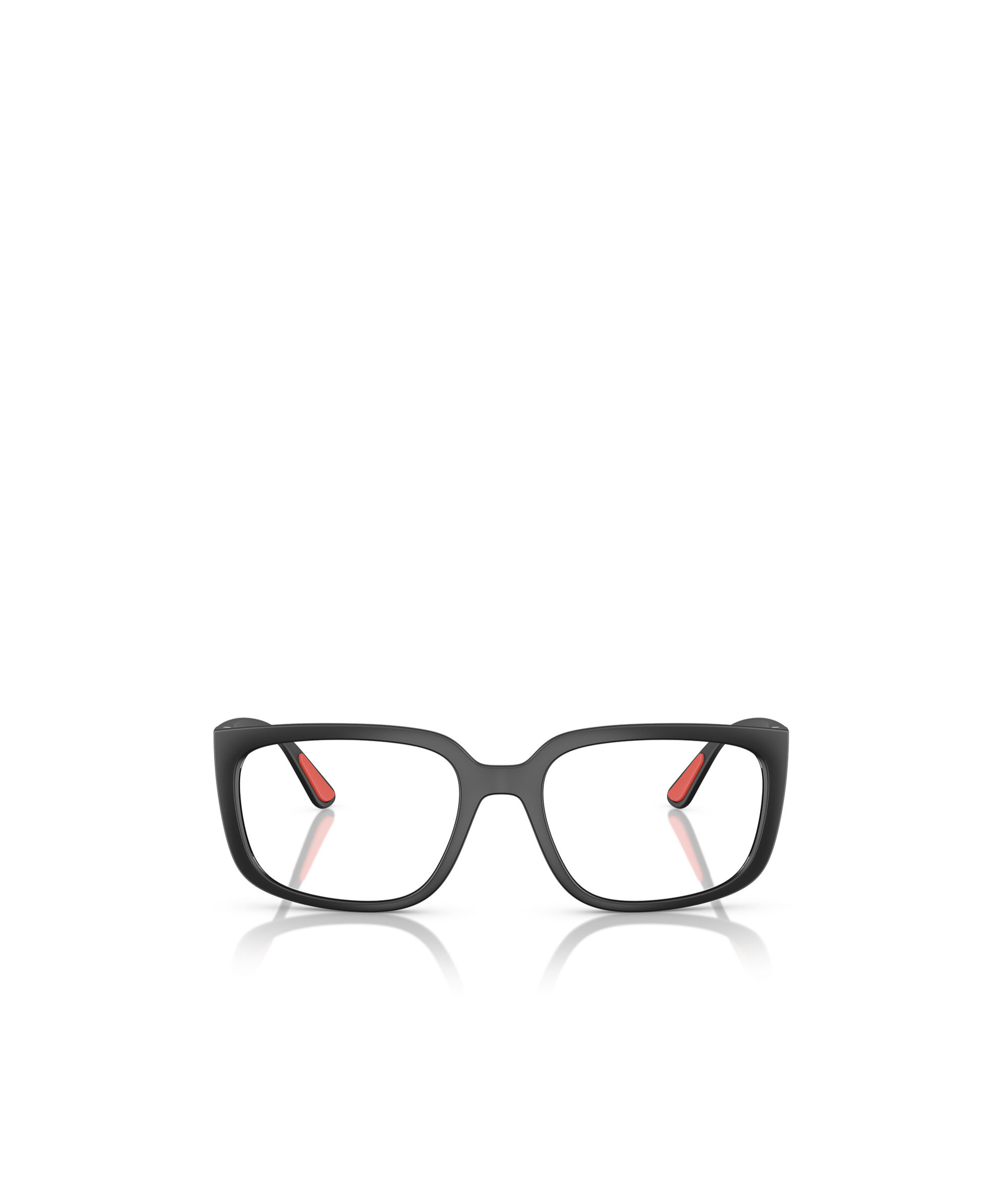 Ray Ban Geometric Flat Mirror In Black