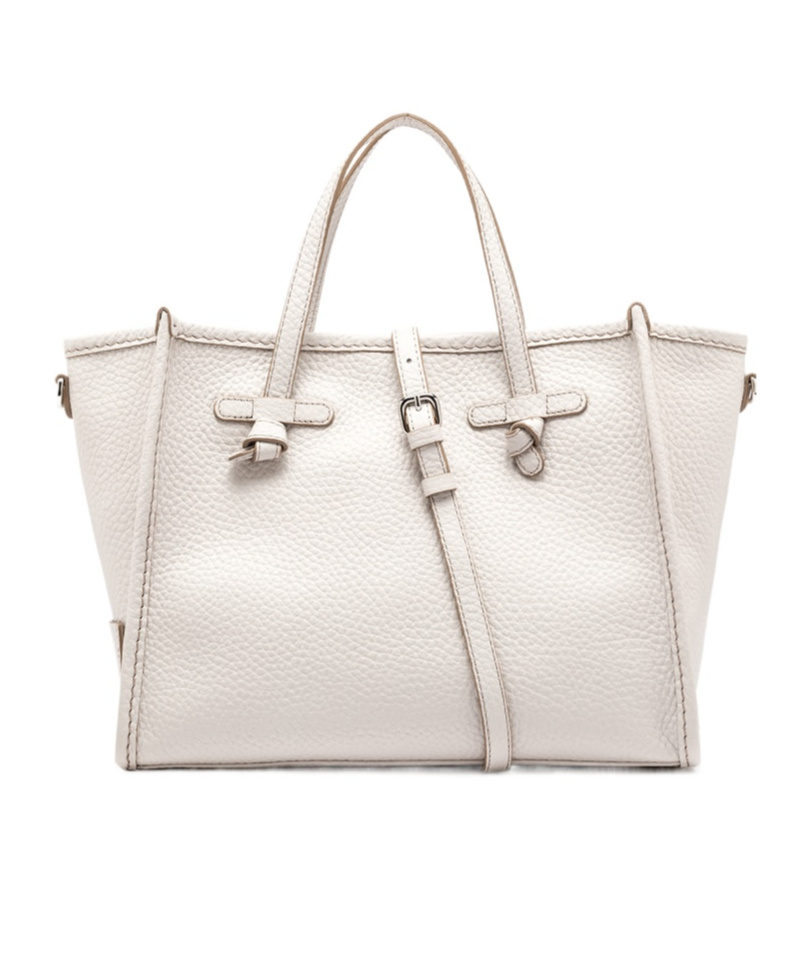 Shop Gianni Chiarini Marcella 32 Shopping Bag In White