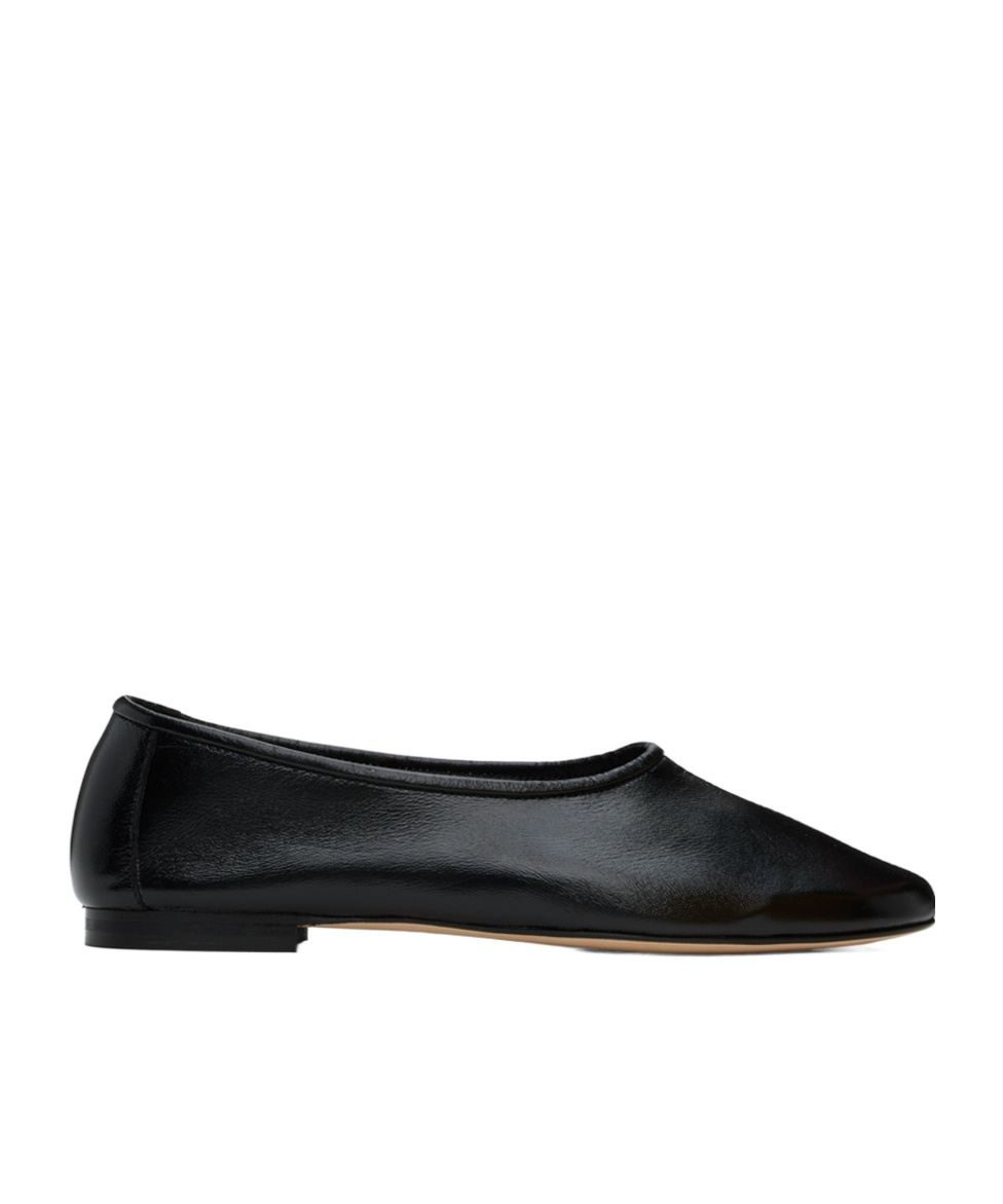 By Far Prudence Ballet Shoes In Black