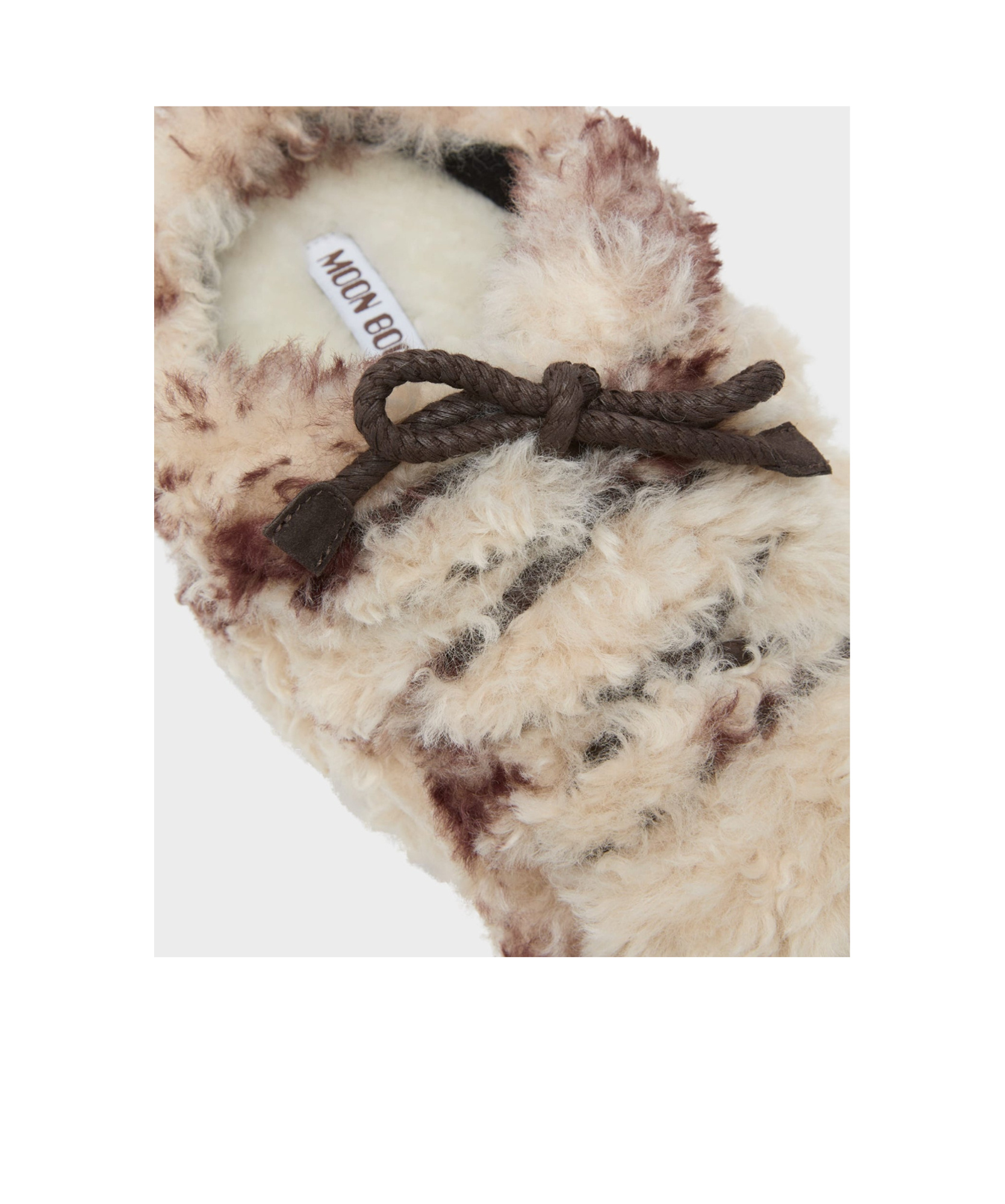 Moon Boot Evx Lace-up Mules In Neutral