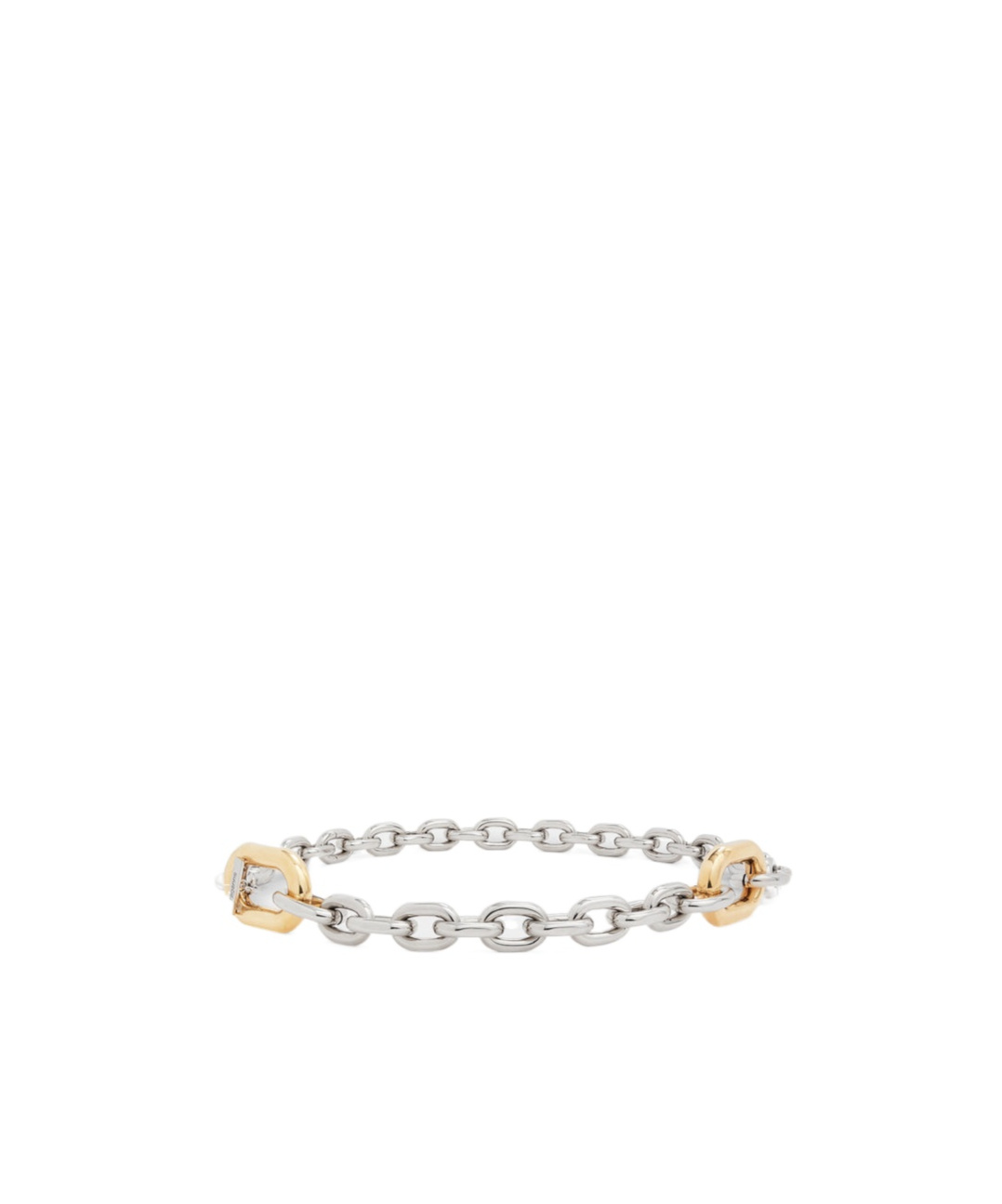 Rabanne Xl Link Belt In White