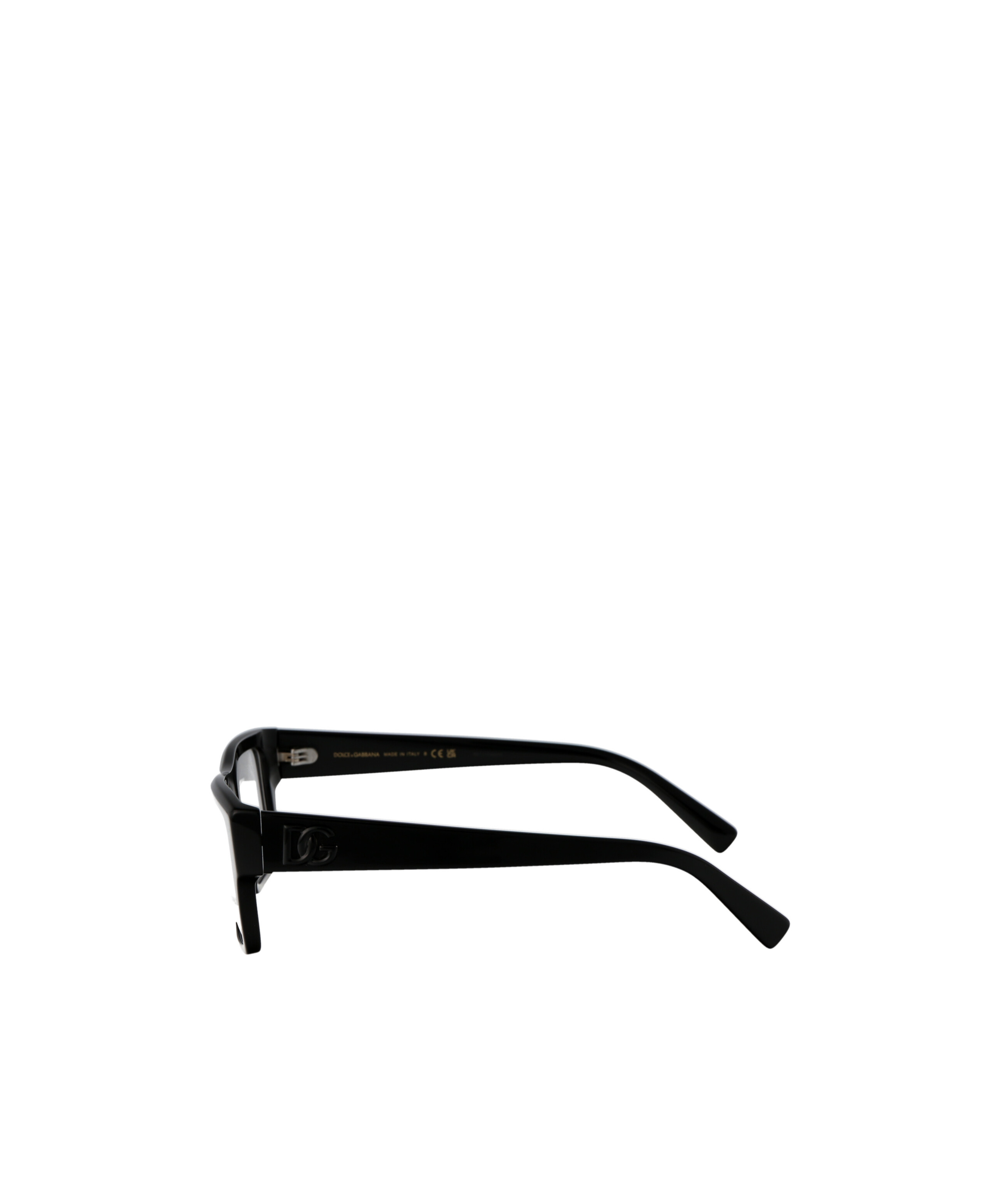 Dolce & Gabbana Dolce Gabbana Eyewear Square Frame Glasses In Black