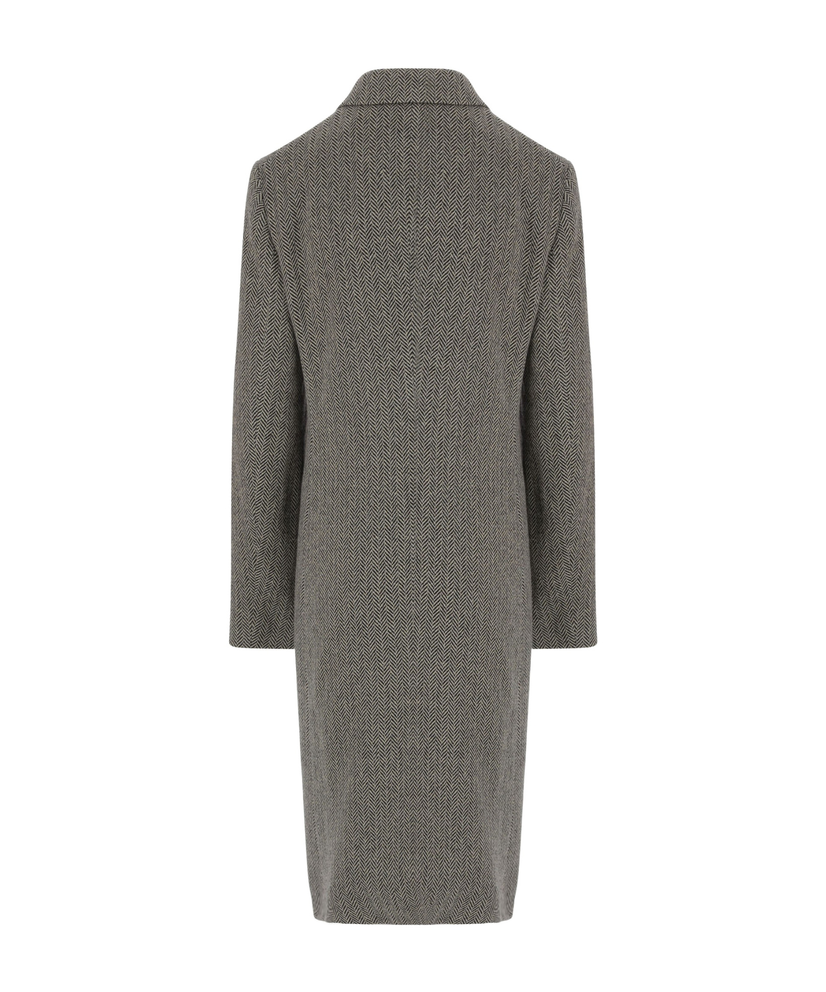 Polo Ralph Lauren Herringbone Pattern Wool Blend Coat