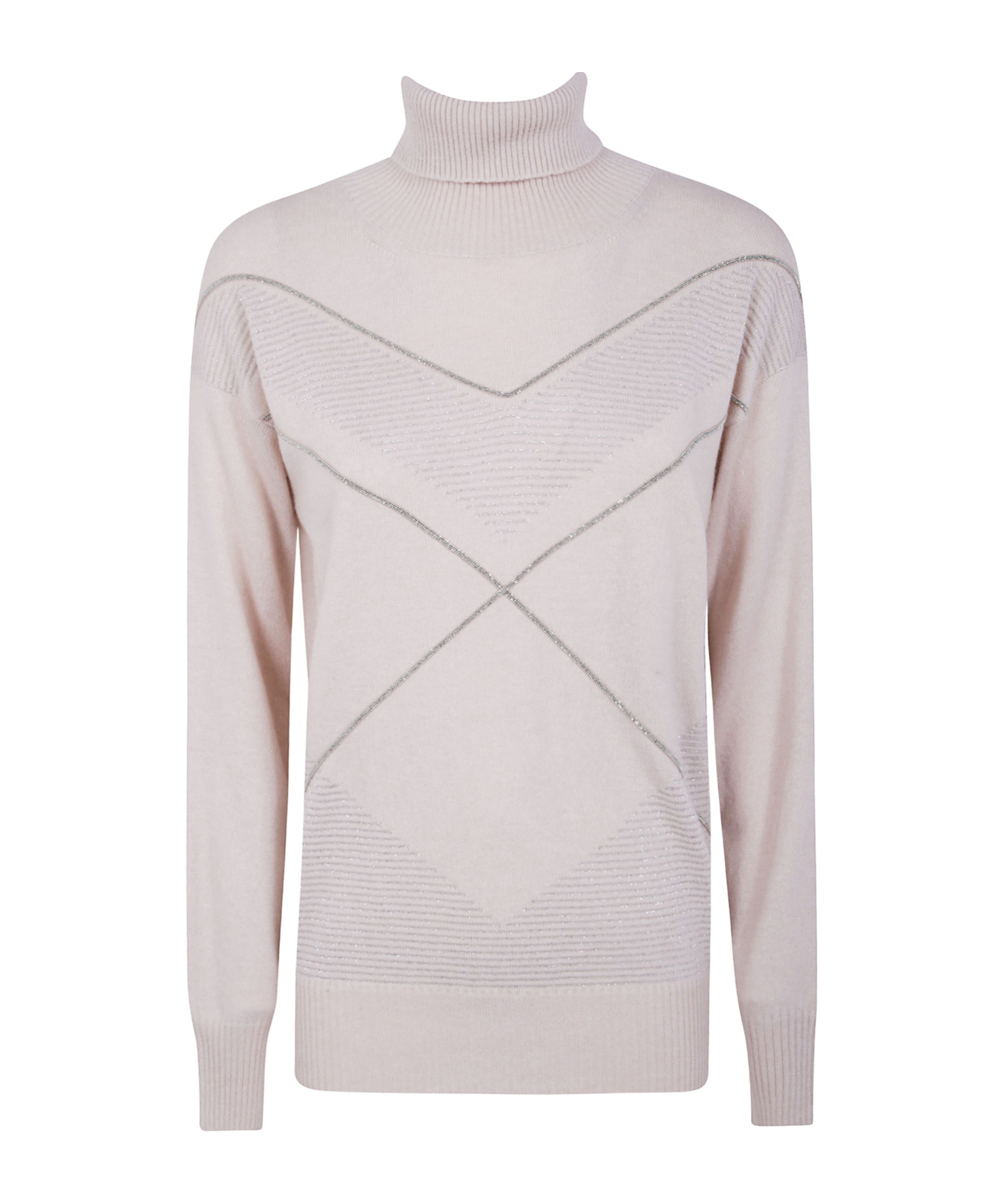 D Exterior Embellished Sweater In Neutral