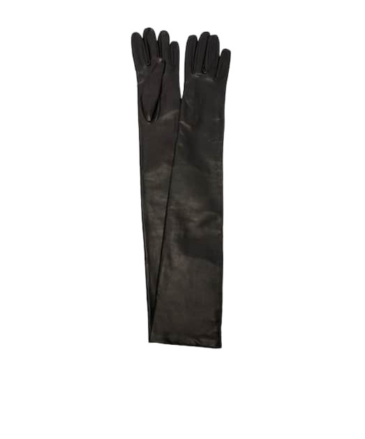 Nour Hammour Elbow Gloves In Black