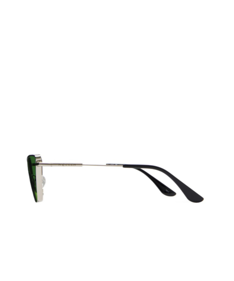 Alexander Mcqueen Metal T-bar Cat-eye Sunglasses