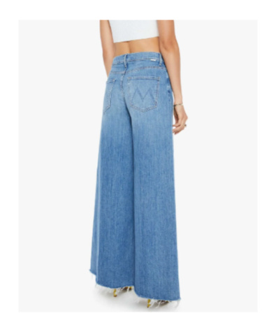Mother Belt Loop Jeans In Blue