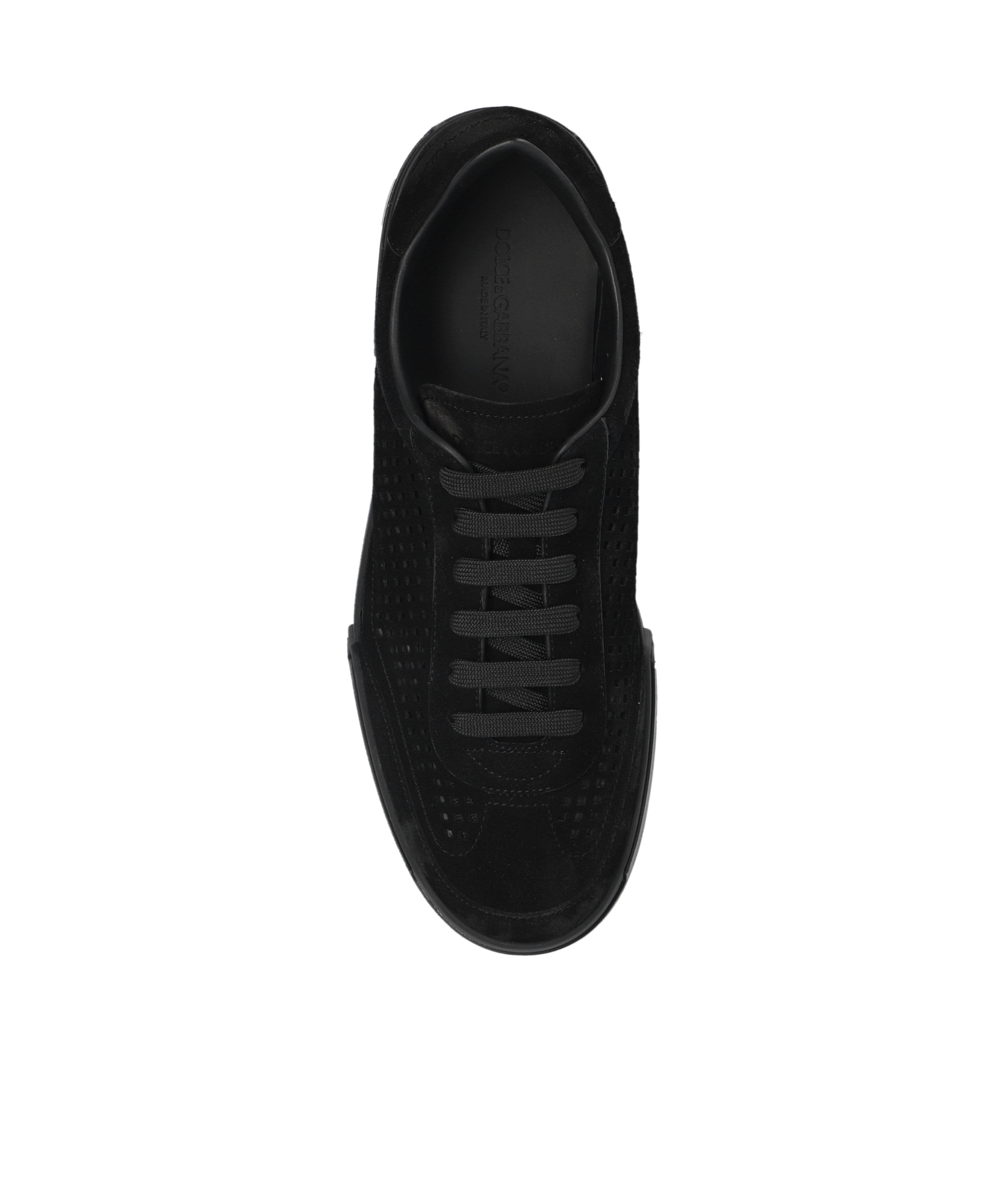Dolce & Gabbana Dolce&gabbana Men Portofino Yacht Sneakers In Black
