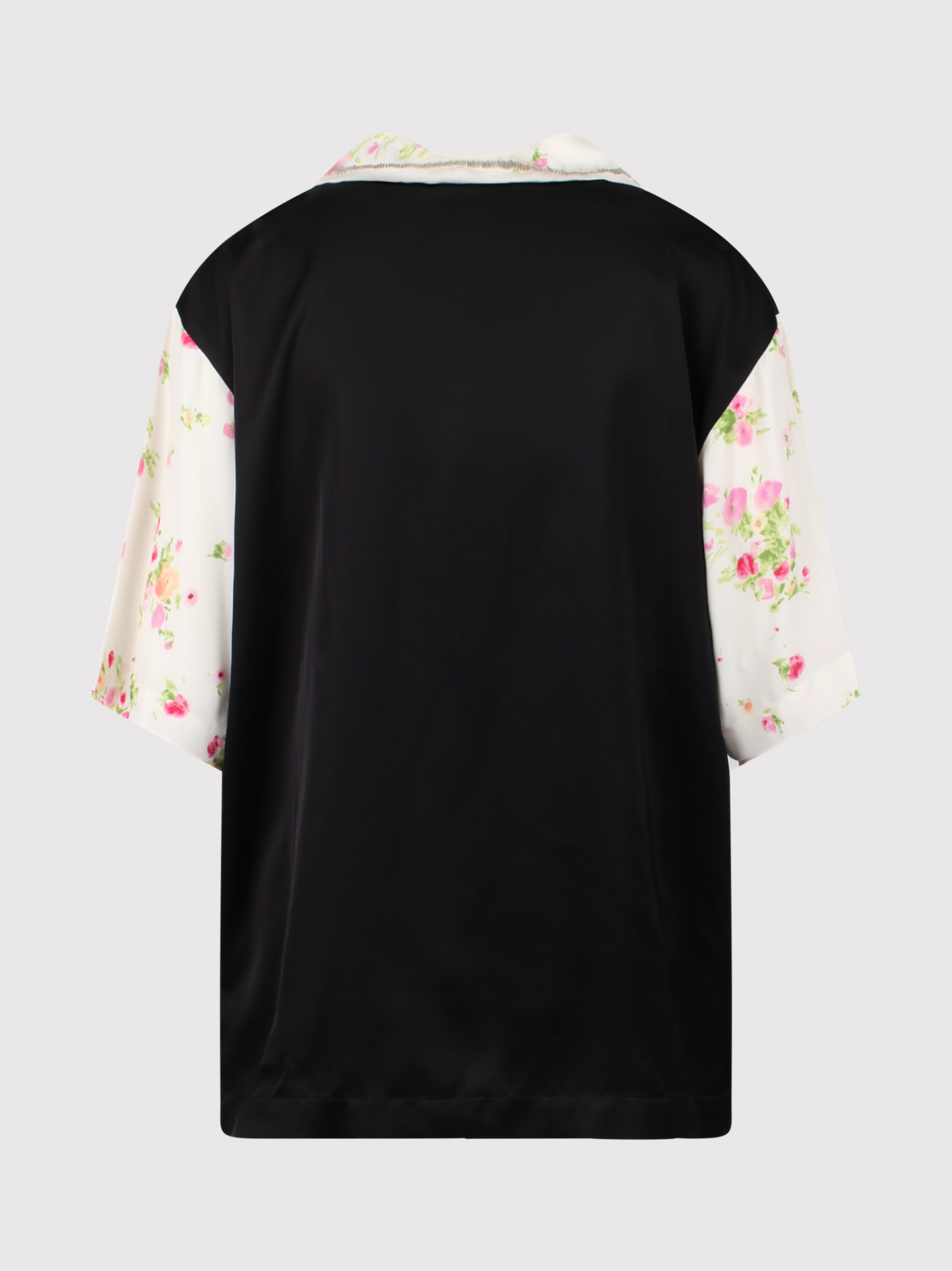 N°21 N.21 Shirt With Floral Pattern In White