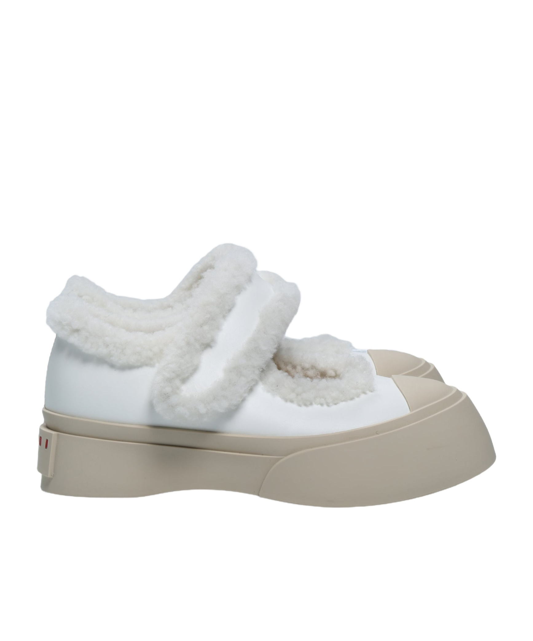 Marni Mary Jane Trainers In Gray