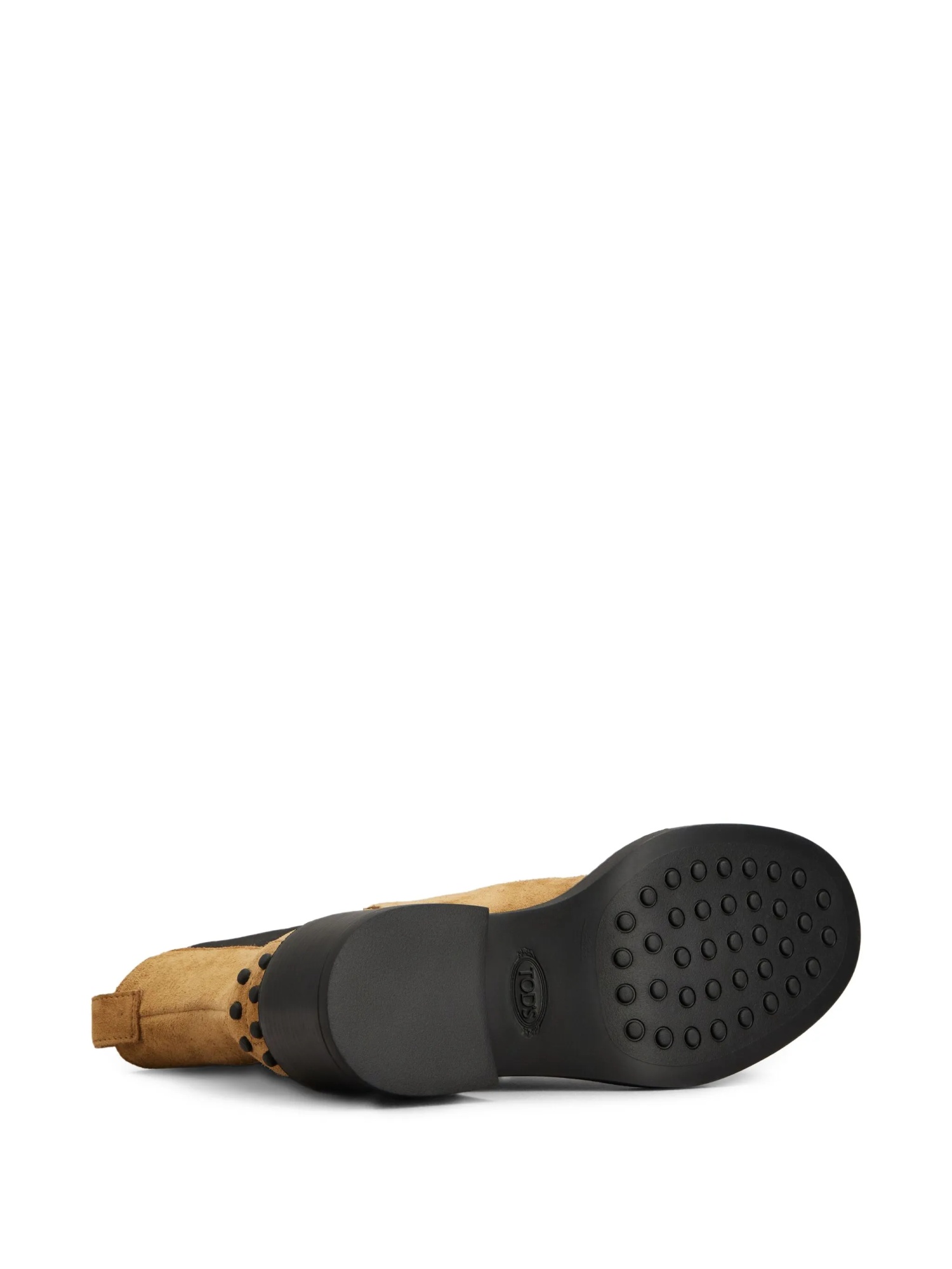 Tod's 60mm Suede Chelsea Boots In Black