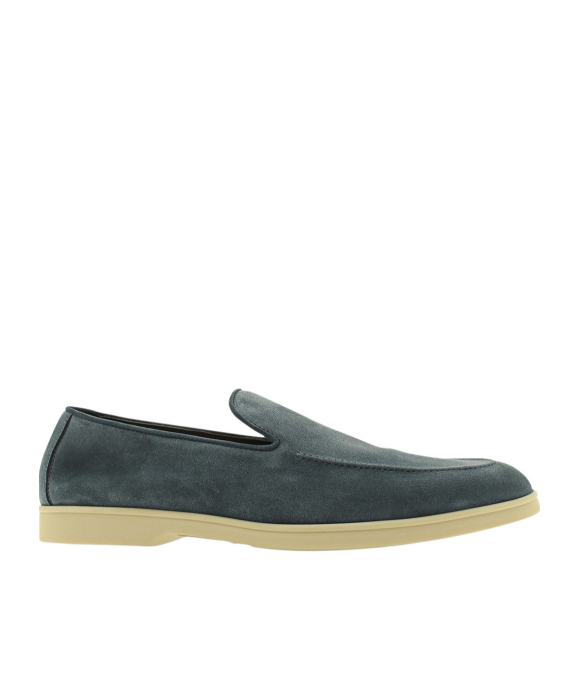 Doucal's Round-head Casual Shoes In Black