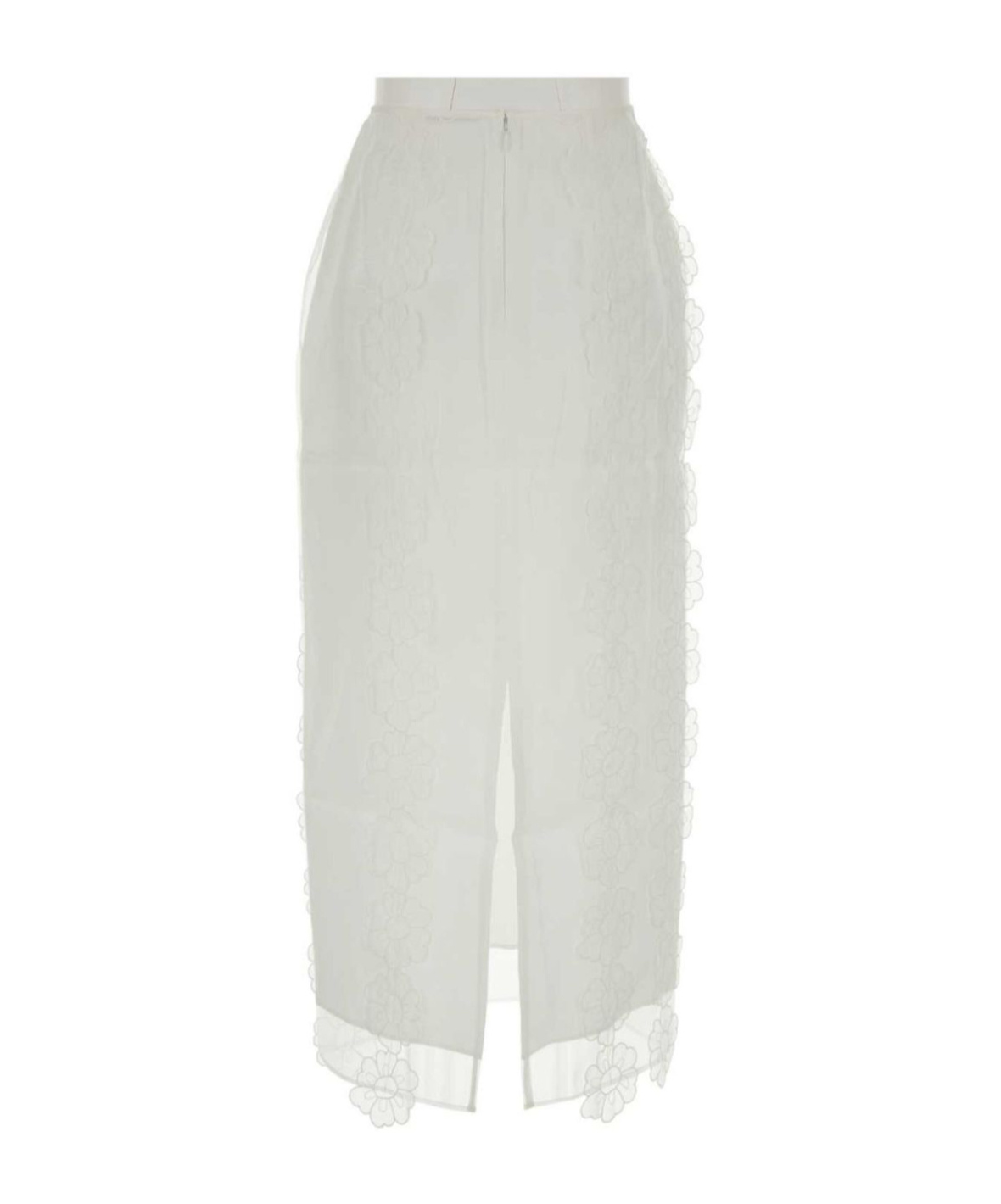 Cecilie�bahnsen Olympia Skirt In White