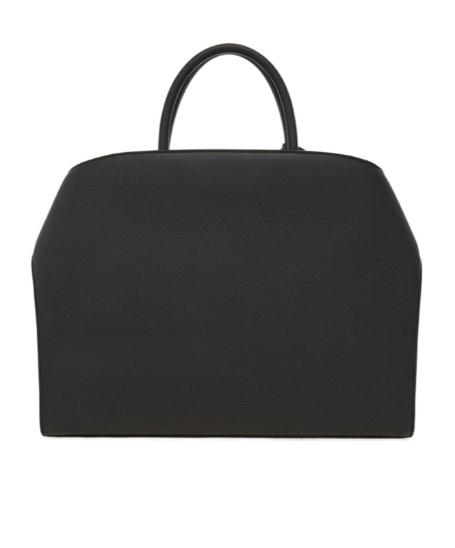 Ferragamo Hug Briefcase In Black