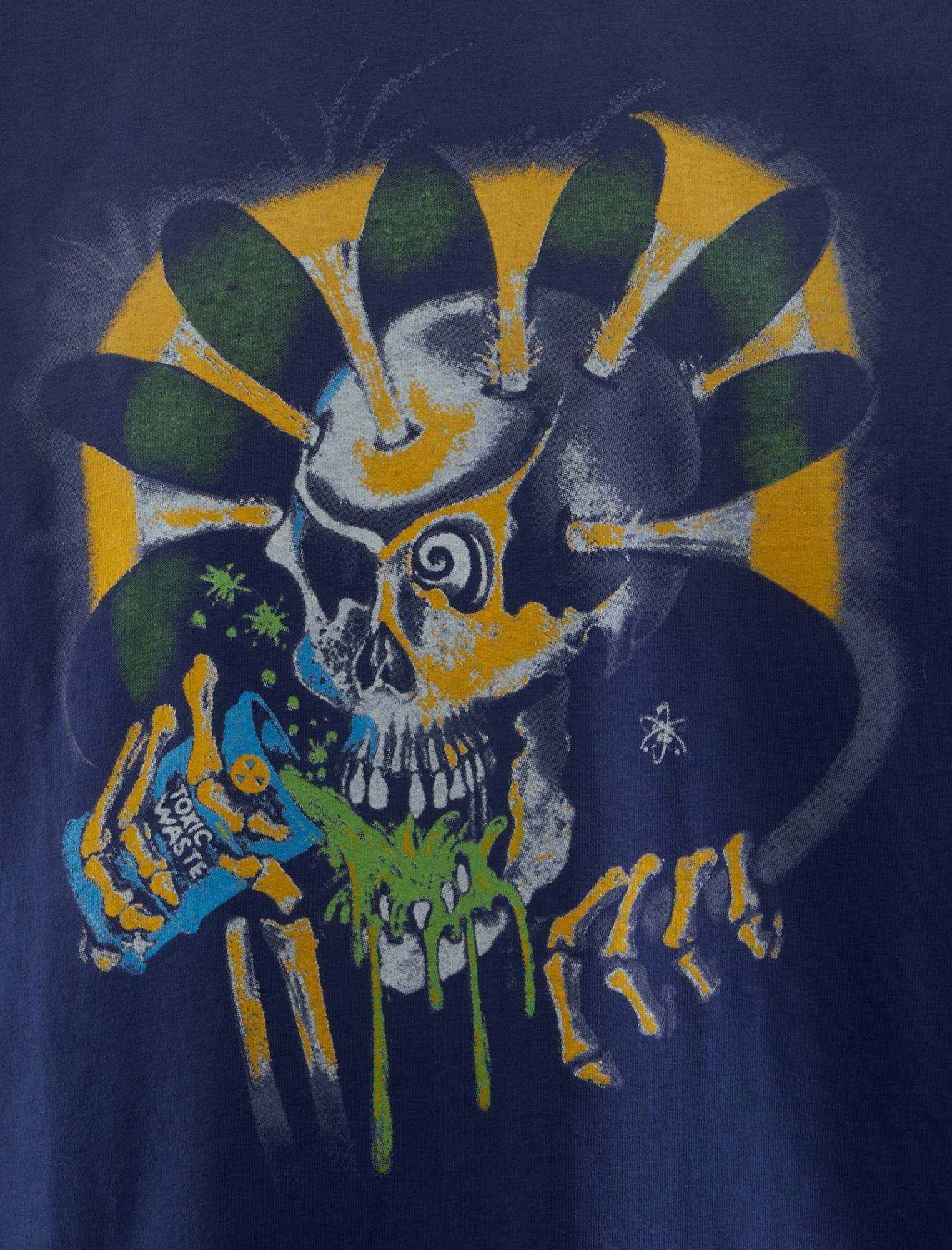 Erl Short-sleeved T-shirt In Blue