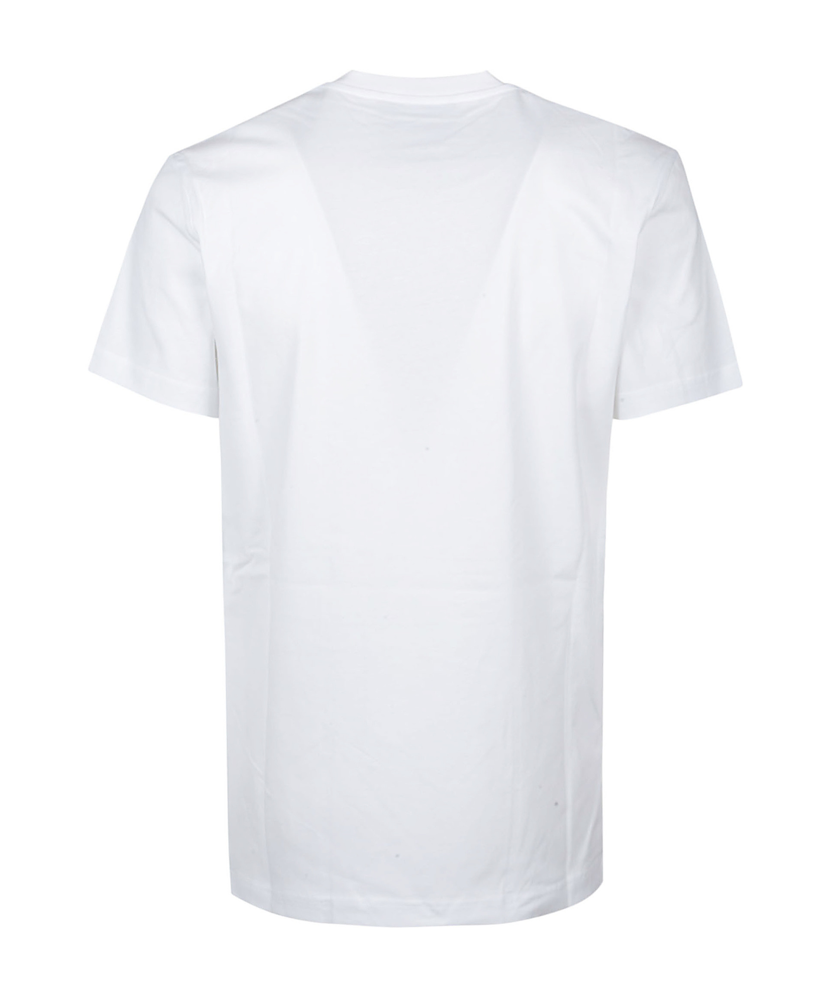 Moschino Cotton T-shirt With Logo Print In White