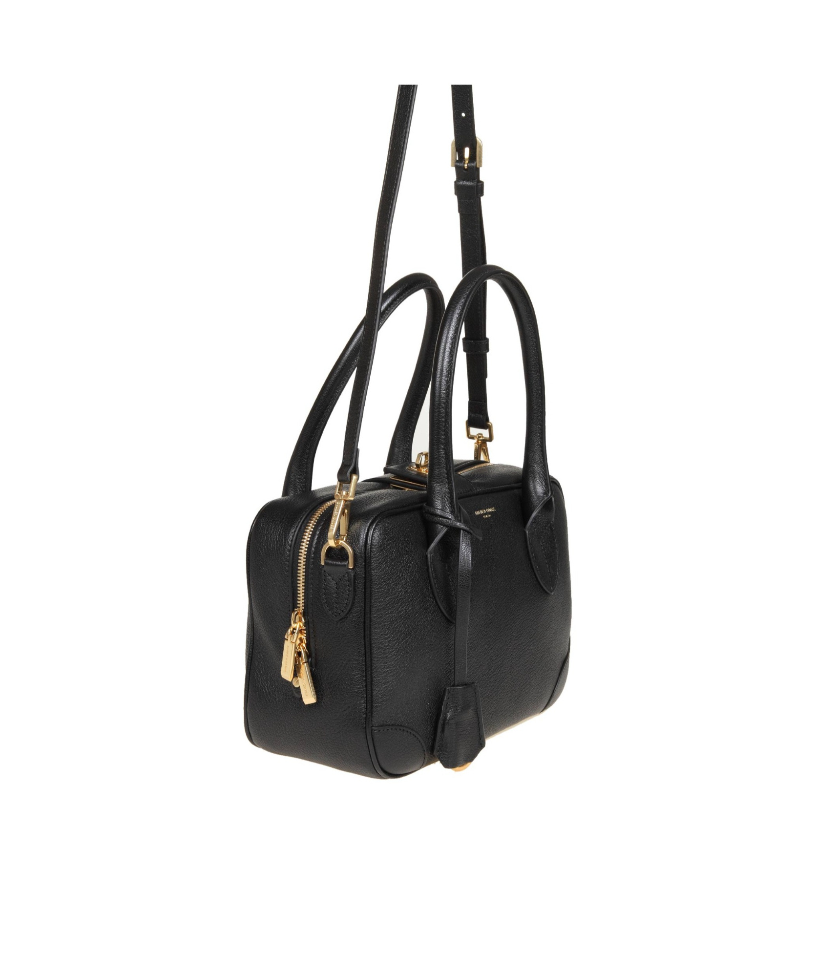 Golden Goose Deluxe Brand Logo Printed Tote Bag In Black