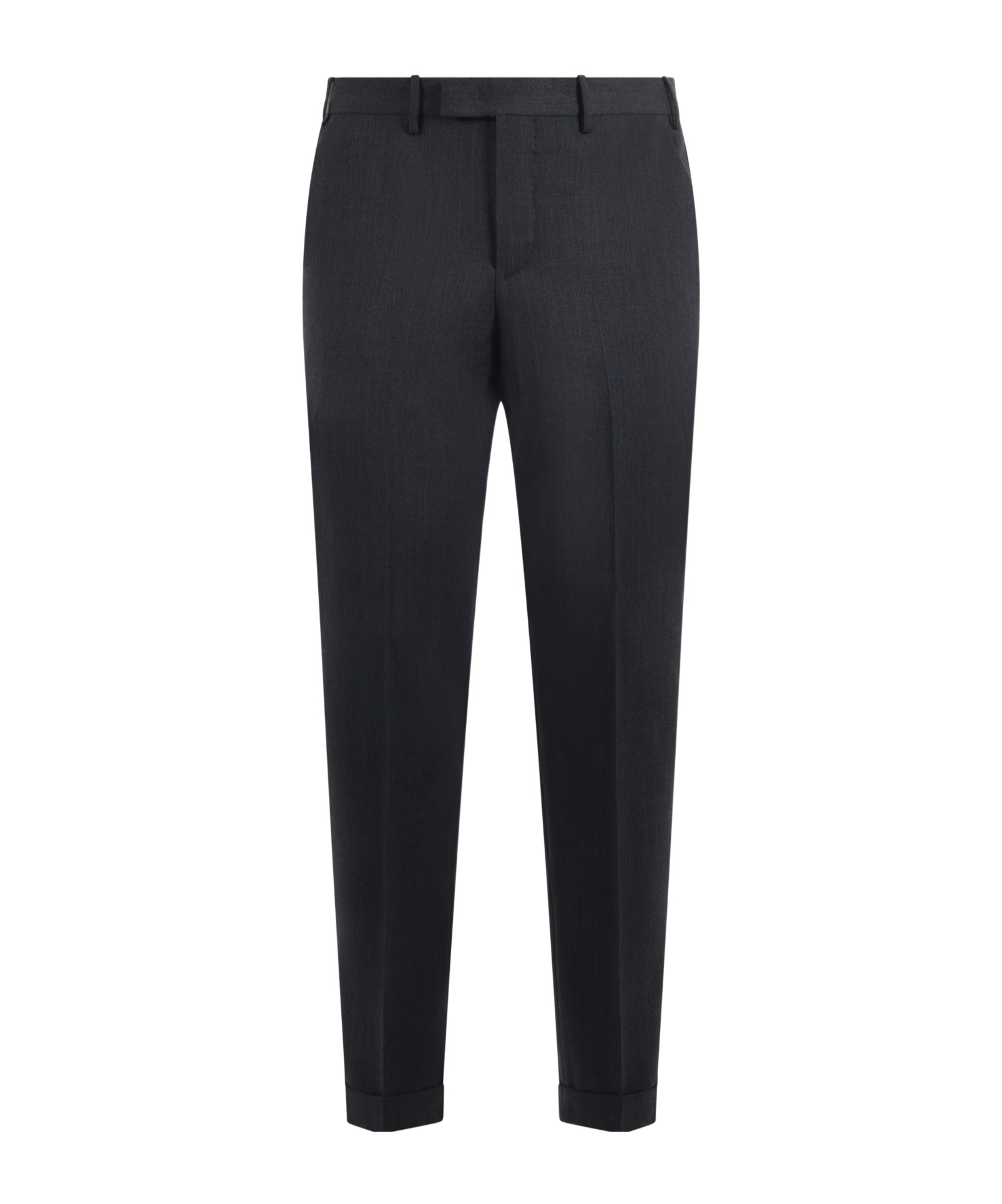 Pt01 Pantaloni Torino Virgin Wool Tailored Trousers In Black