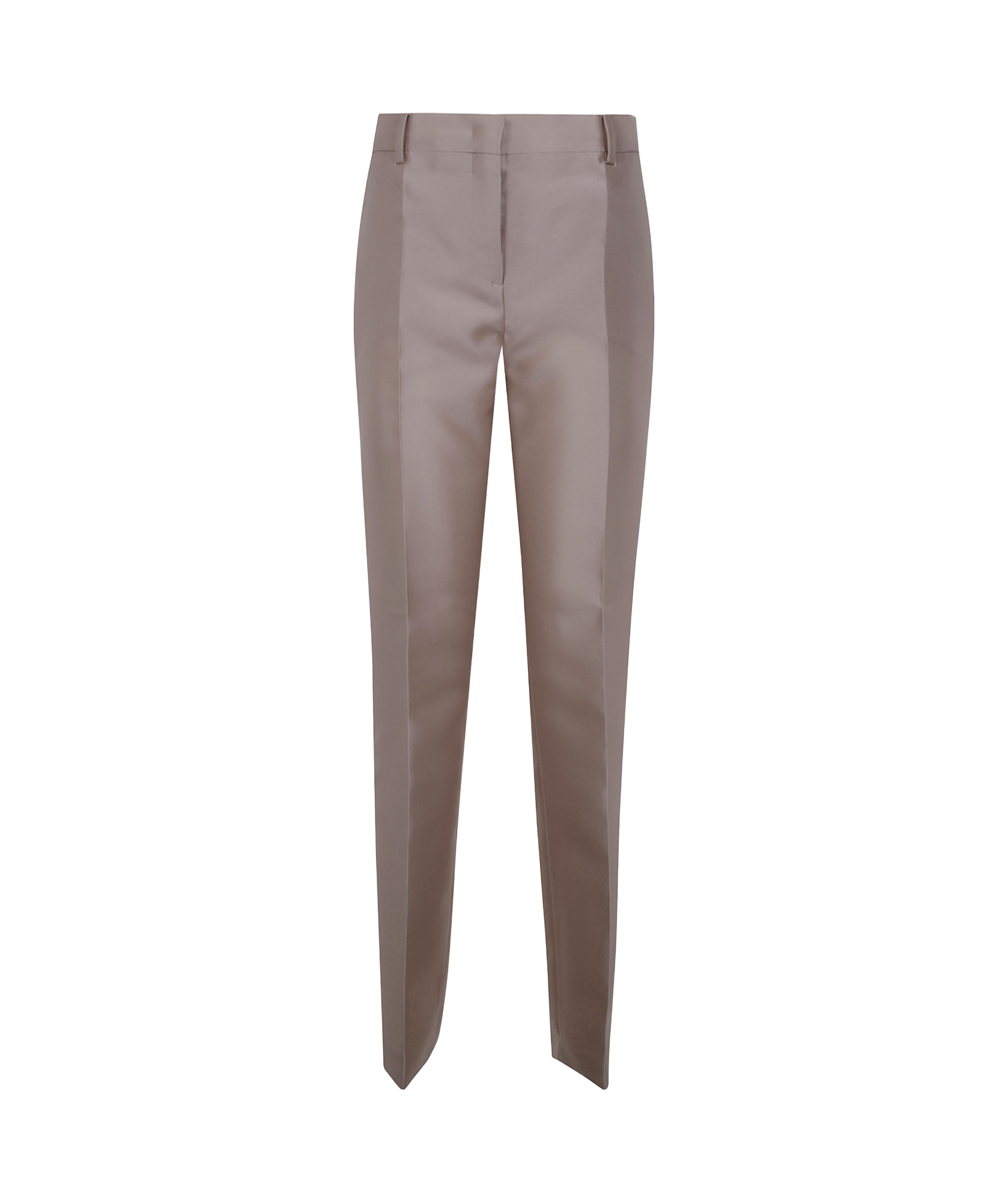 Alberta Ferretti Belt-loop Casual Pants In Gray