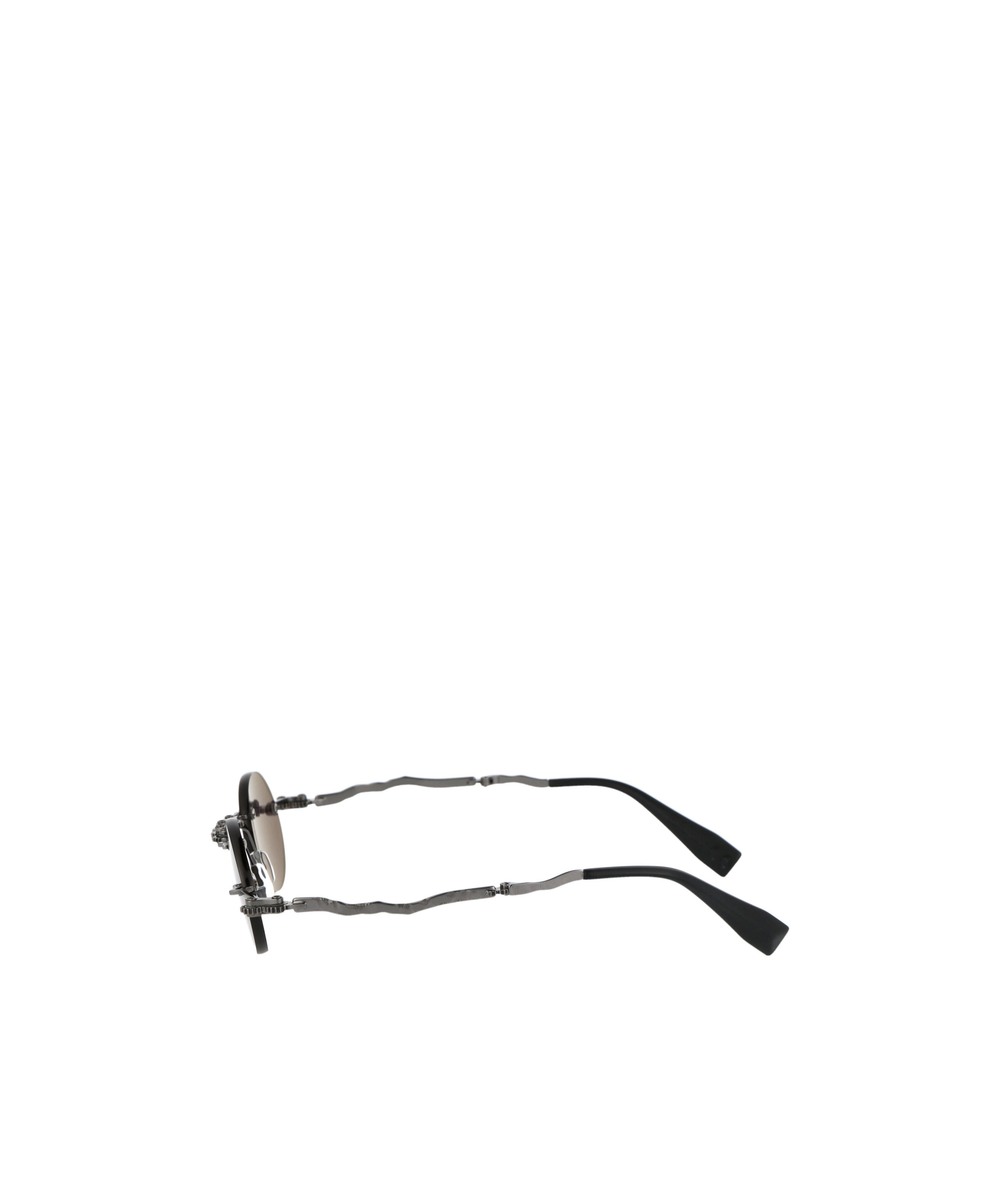 Kuboraum Round Sunglasses In Black