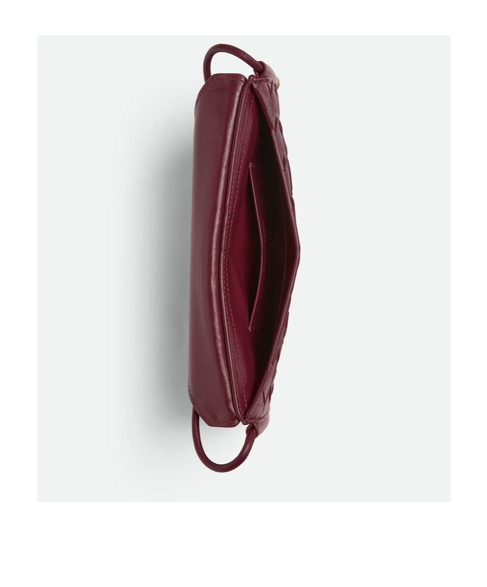 Bottega Veneta Solstice Phone Pouch In Red