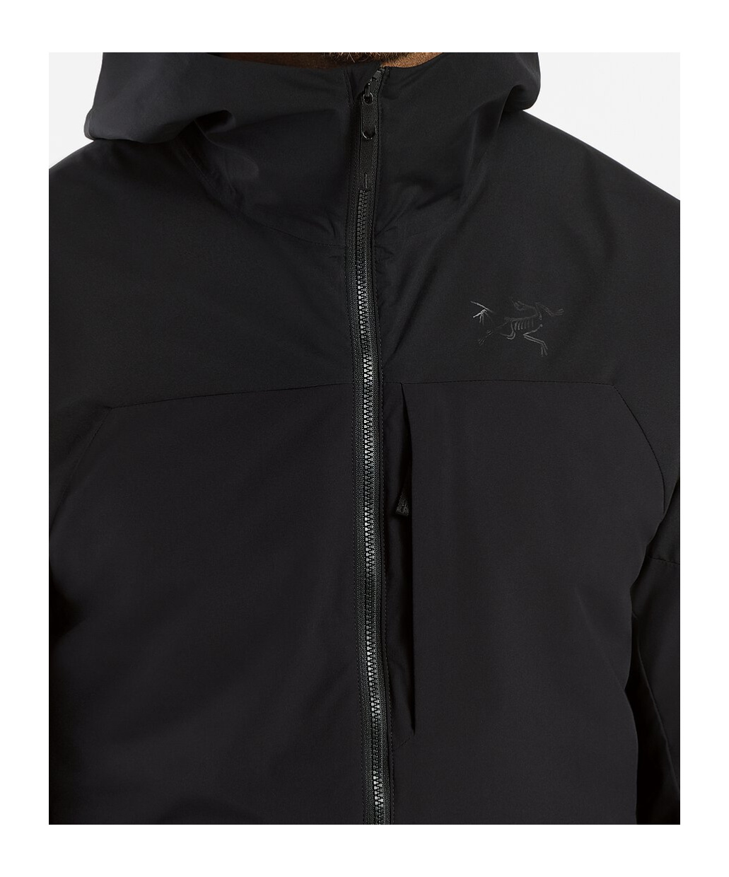 Arc'teryx Proton Hybrid Hooded Jacket In Black
