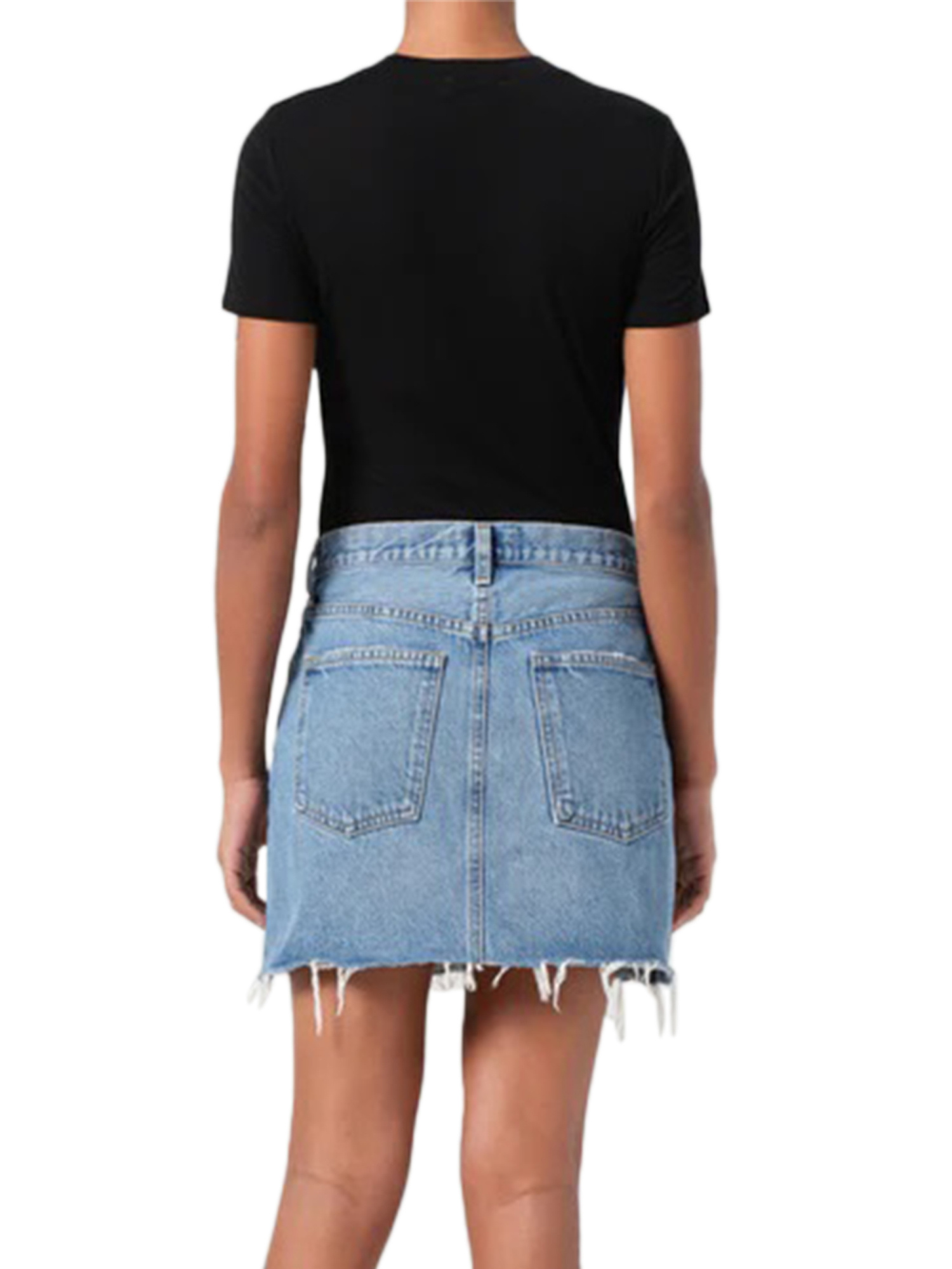 Agolde Denim Mini Skirt