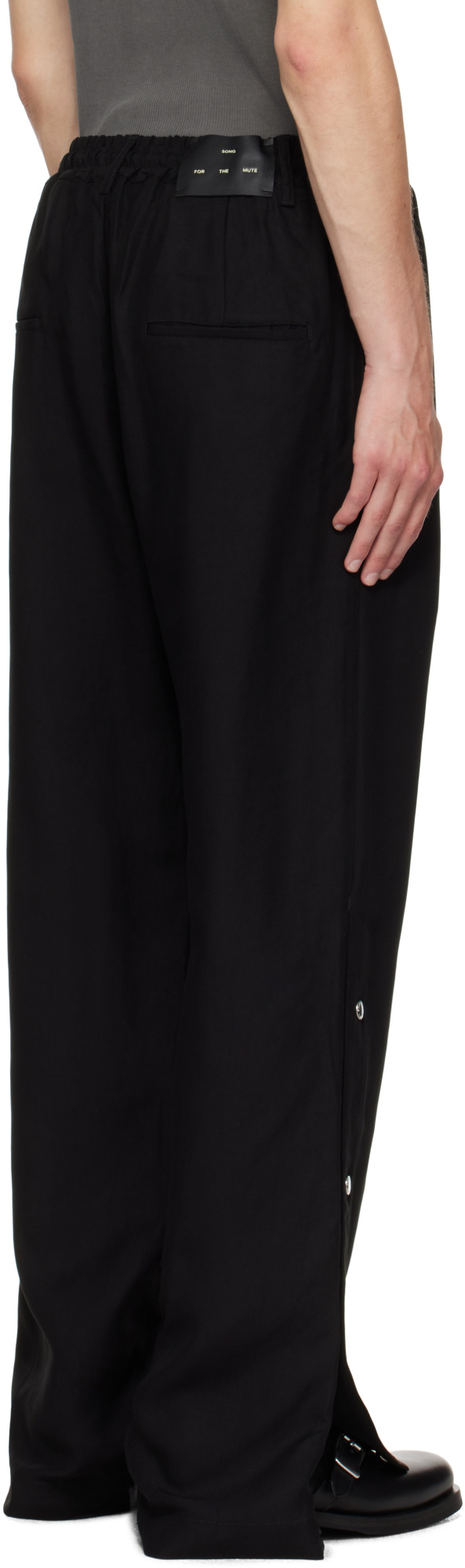 Song For The Mute Rivet Sweatpants In Black