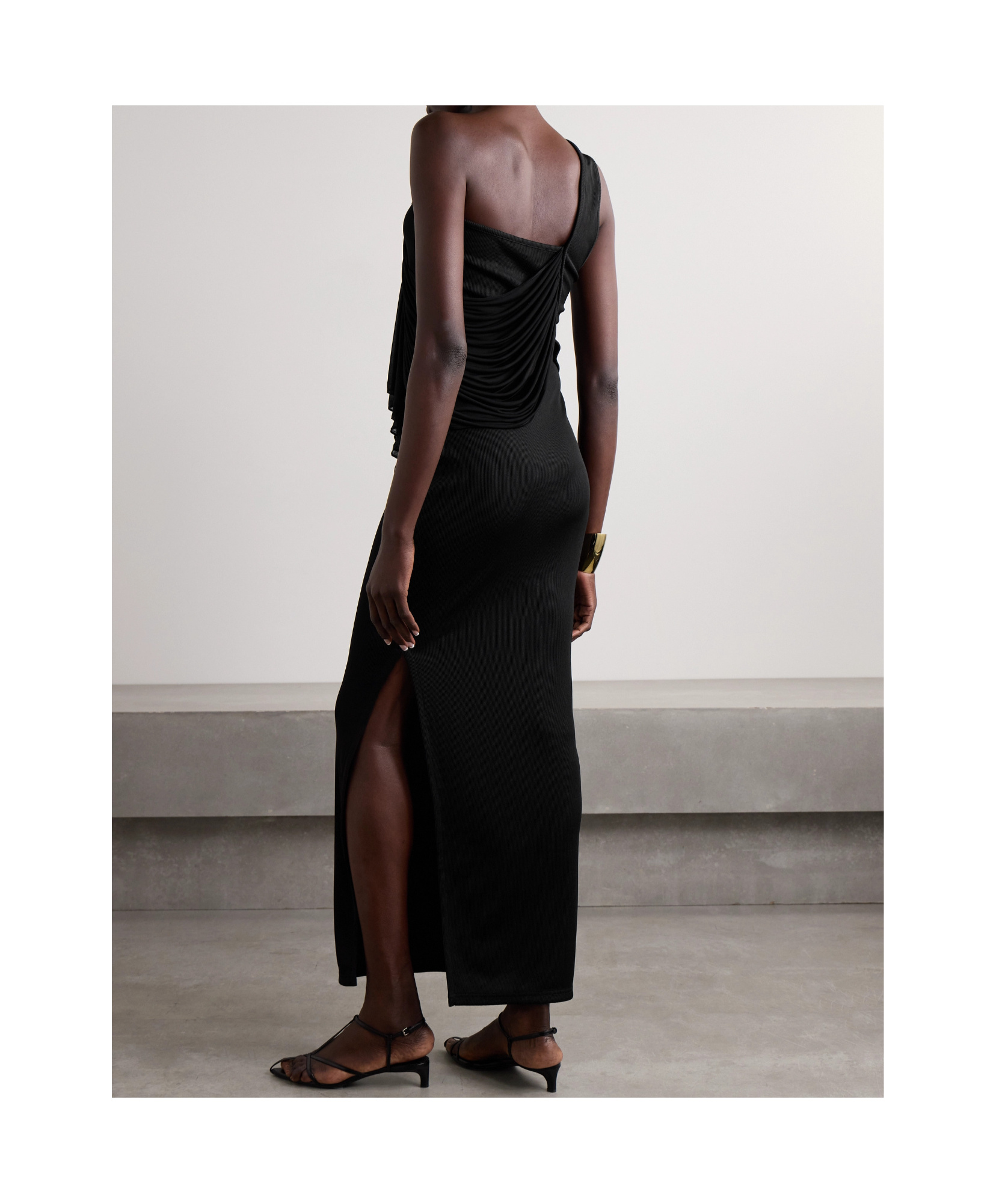 Christopher Esber Hollow Design Dress In Black