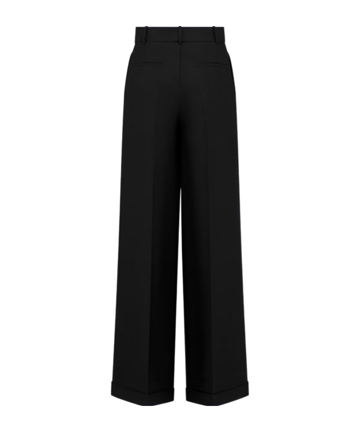Shop Dior Wide-leg Pants In Black