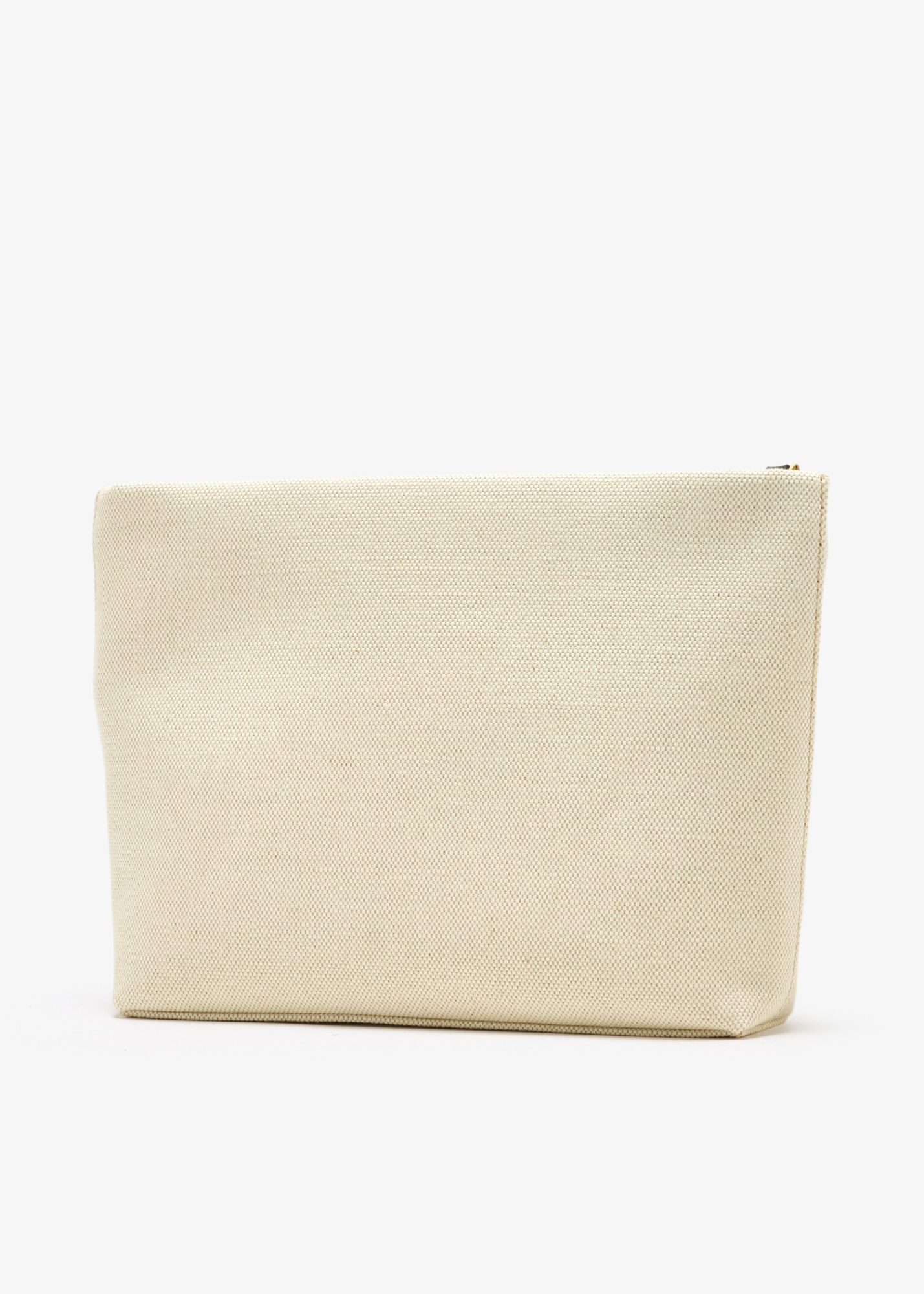 Givenchy Pochette In Tela Con Logo Stampato In Brown